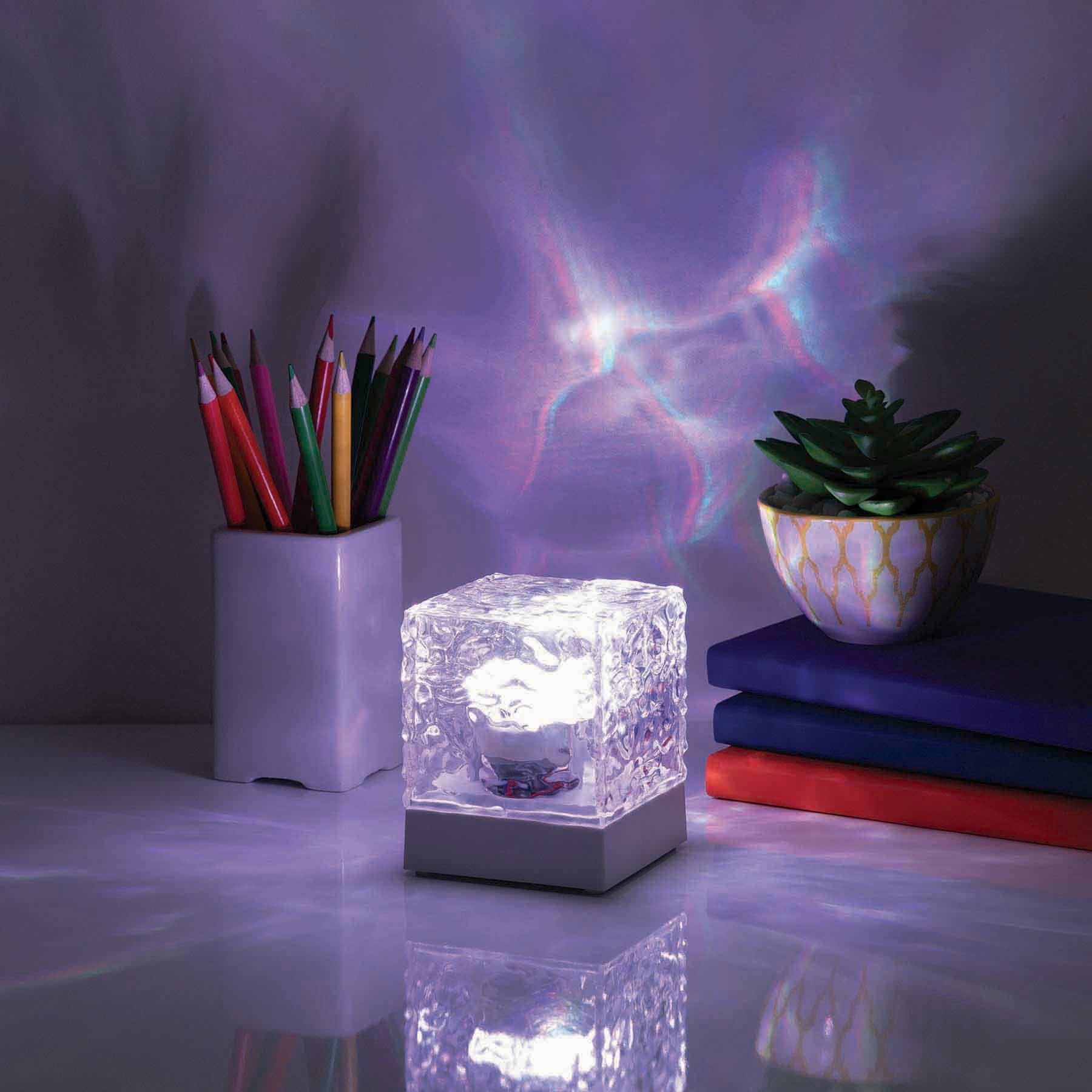 Rotating Water Wave Touch Projector with Remote, 4.3"