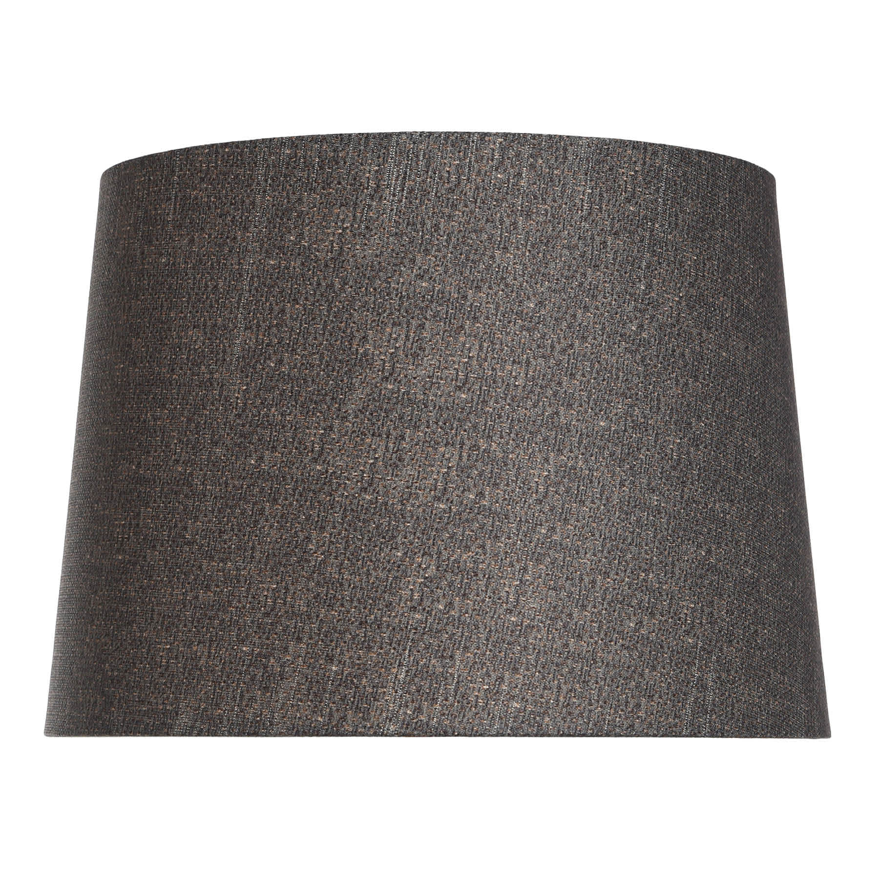 Dark Grey Metallic Table Medium Table Lamp Shade, 14x14x10