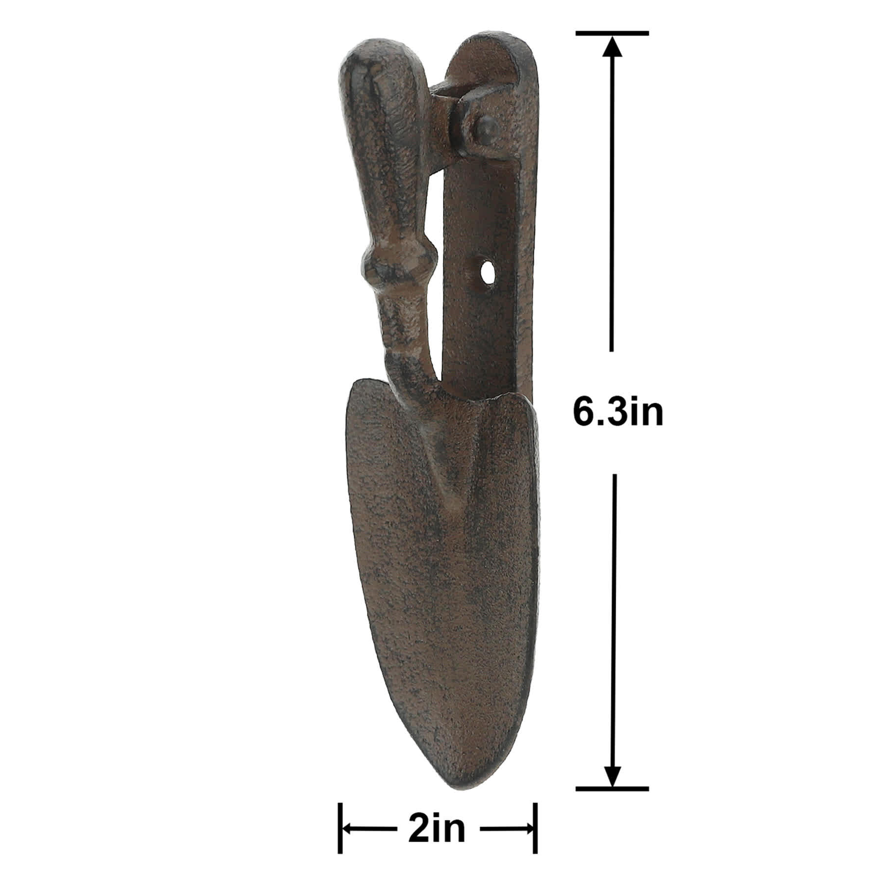Metal Shovel Door Knocker, 6"