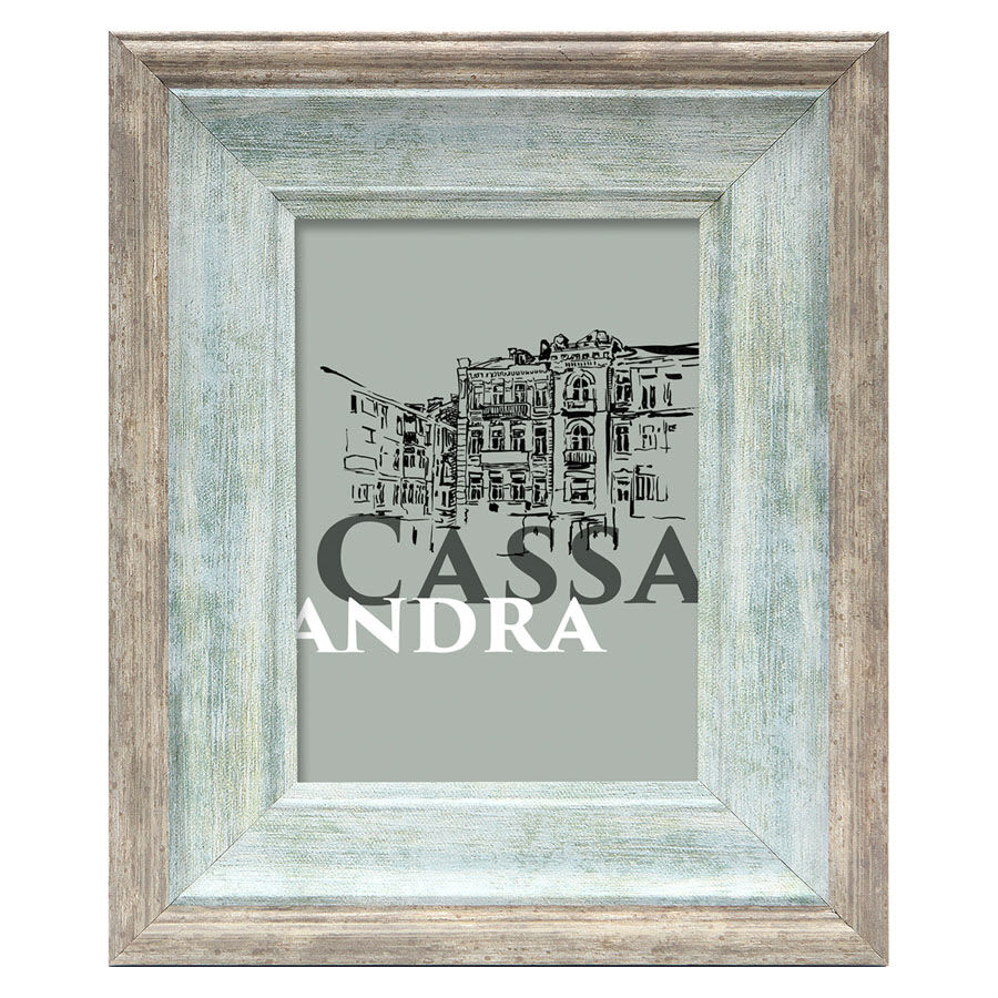 Cassandra Blue & Green Tabletop Picture Frame, 4x6