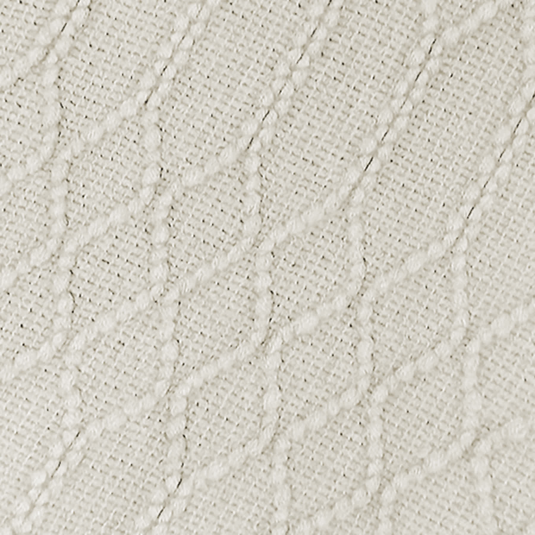 Beverly Ivory Throw Blanket, 50x60