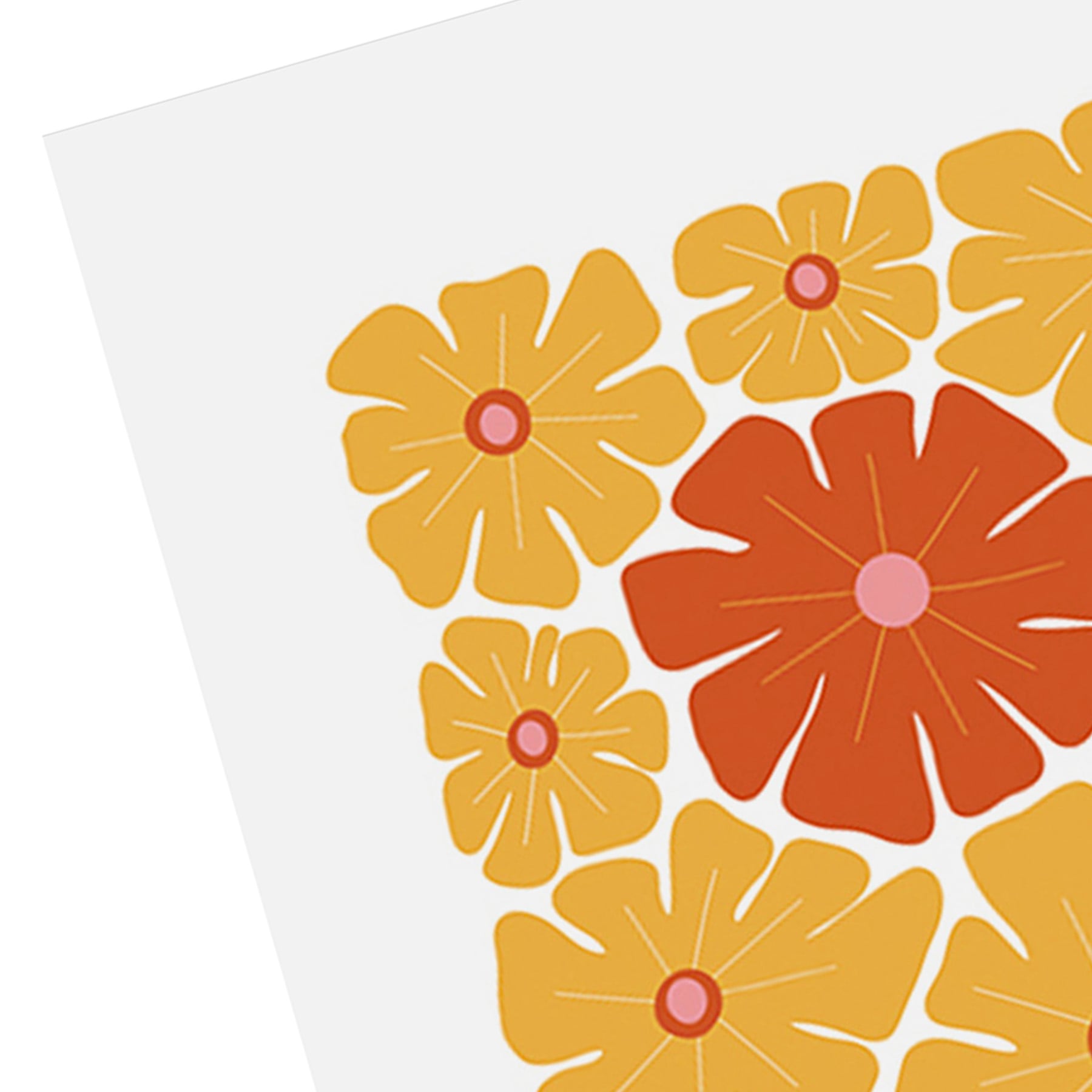 Blooms Canvas Wall Art, 12x16