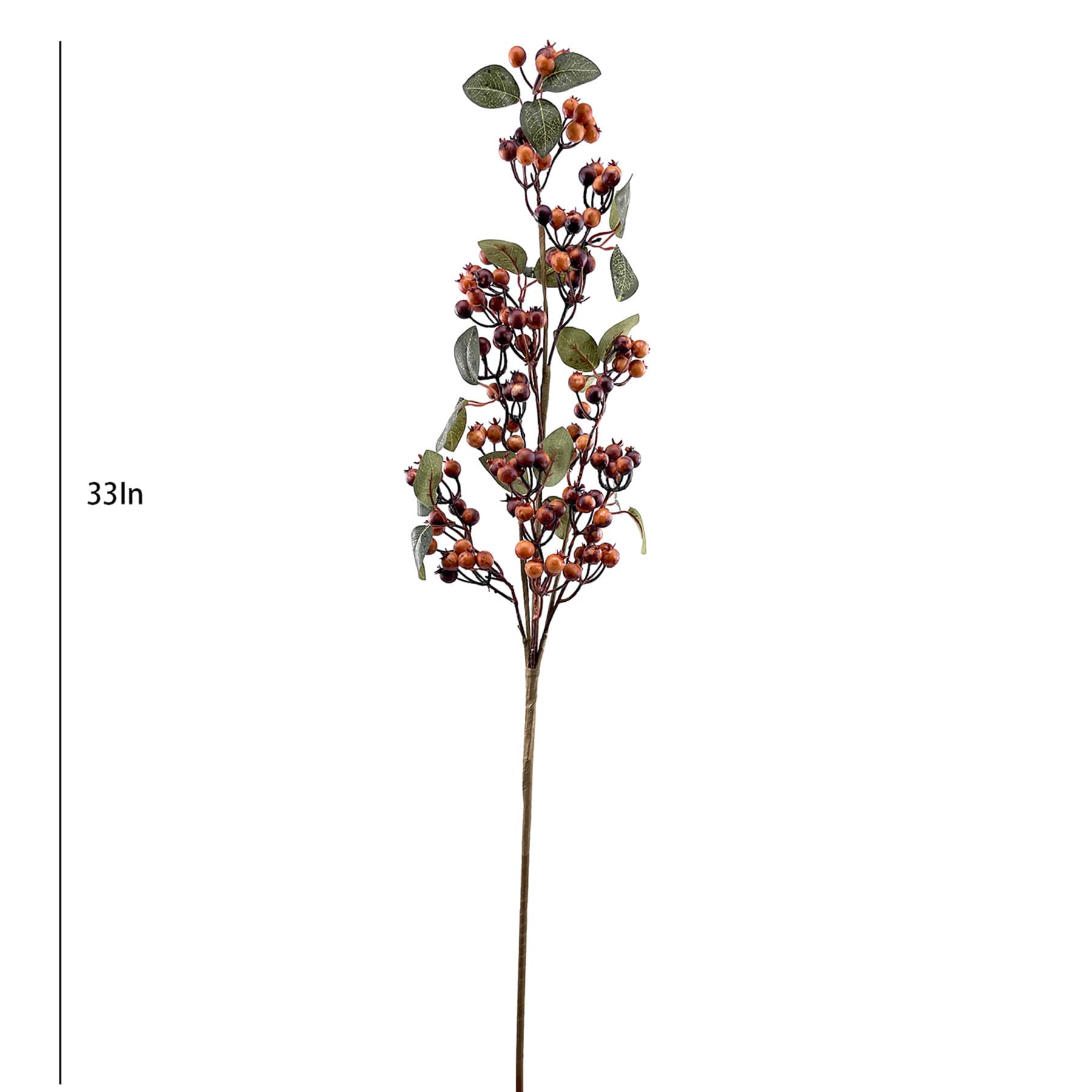 Yellow Berries Stem, 33"