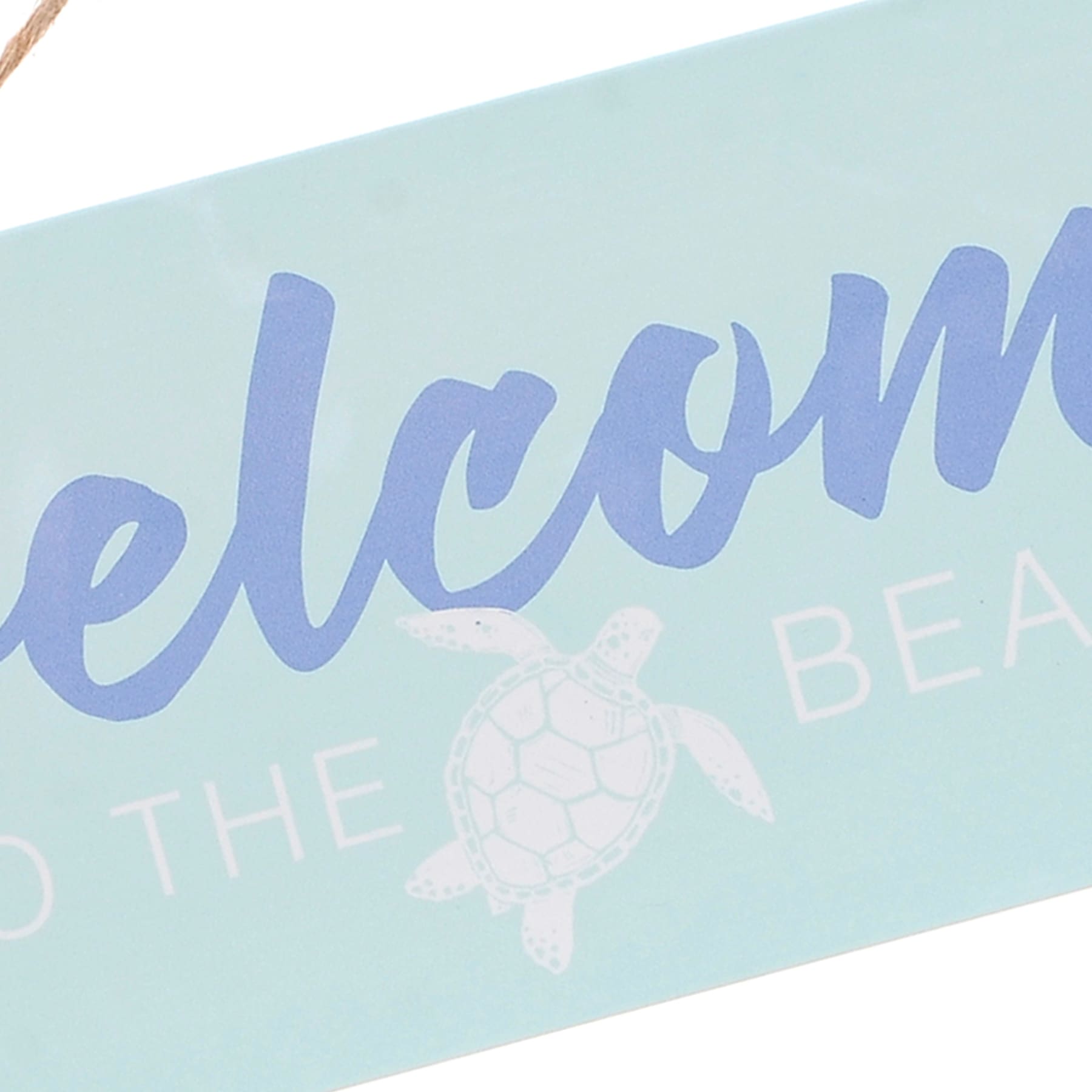 Ty Pennington Welcome Beach Outdoor Wall Decor, 5x12