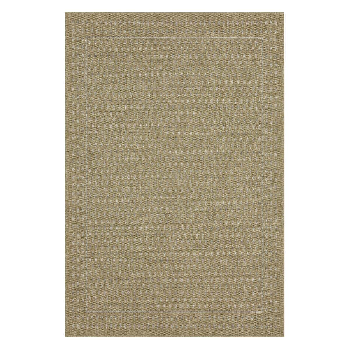 (E525) Honeybloom Fairhaven Faux Jute Outdoor Area Rug, 5x8