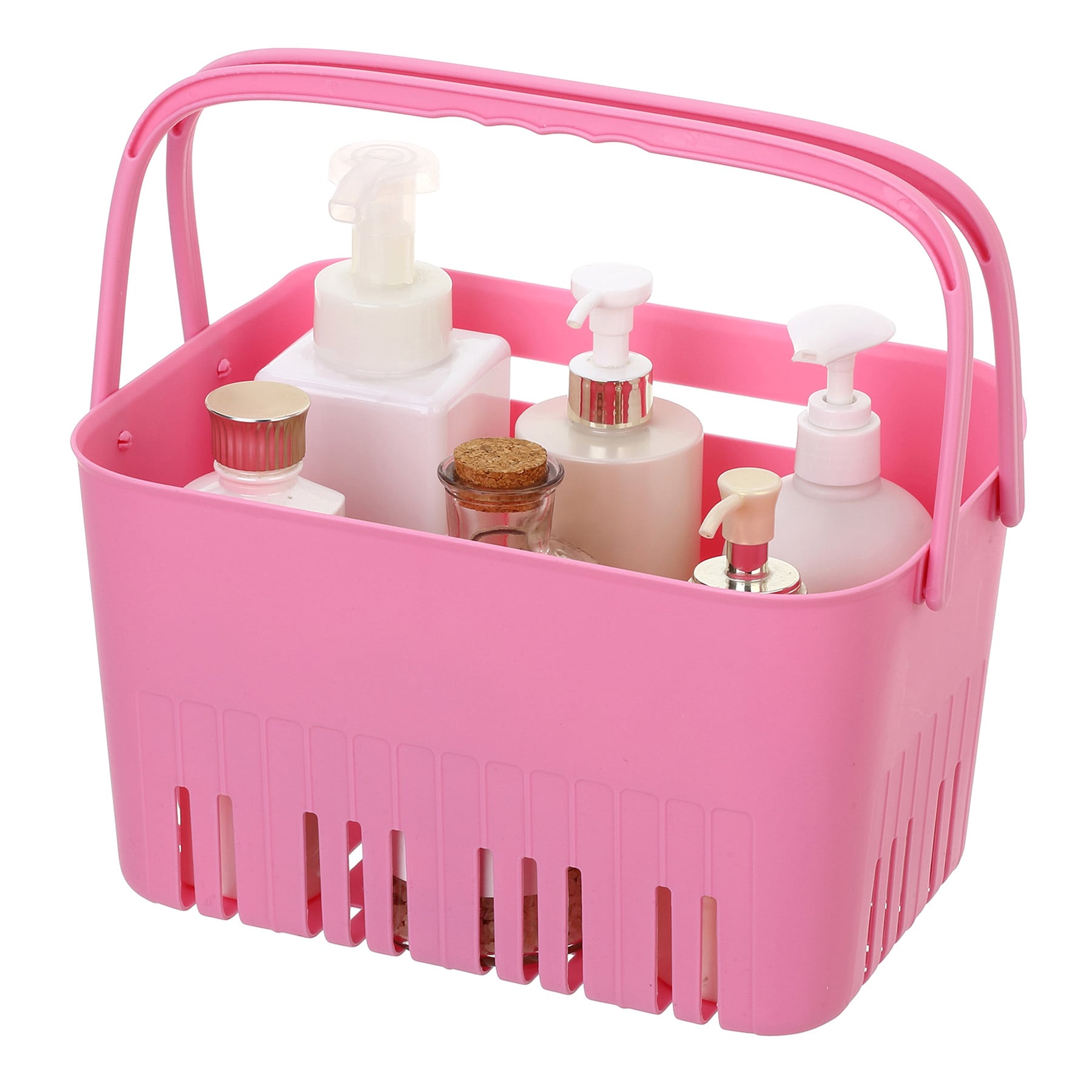 Pink Basket Shower Caddy
