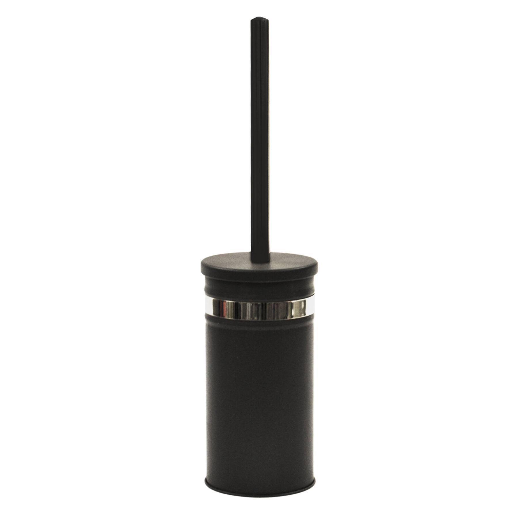 Bandit Matte Black Metal Toilet Bowl Brush
