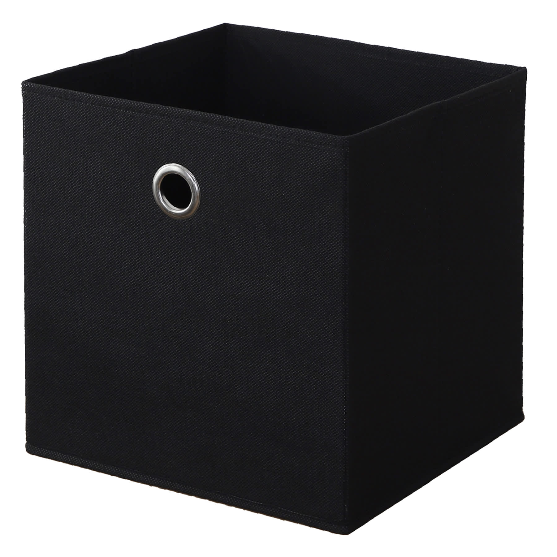 3-Pack Black Modular Storage Cube, 10.5"