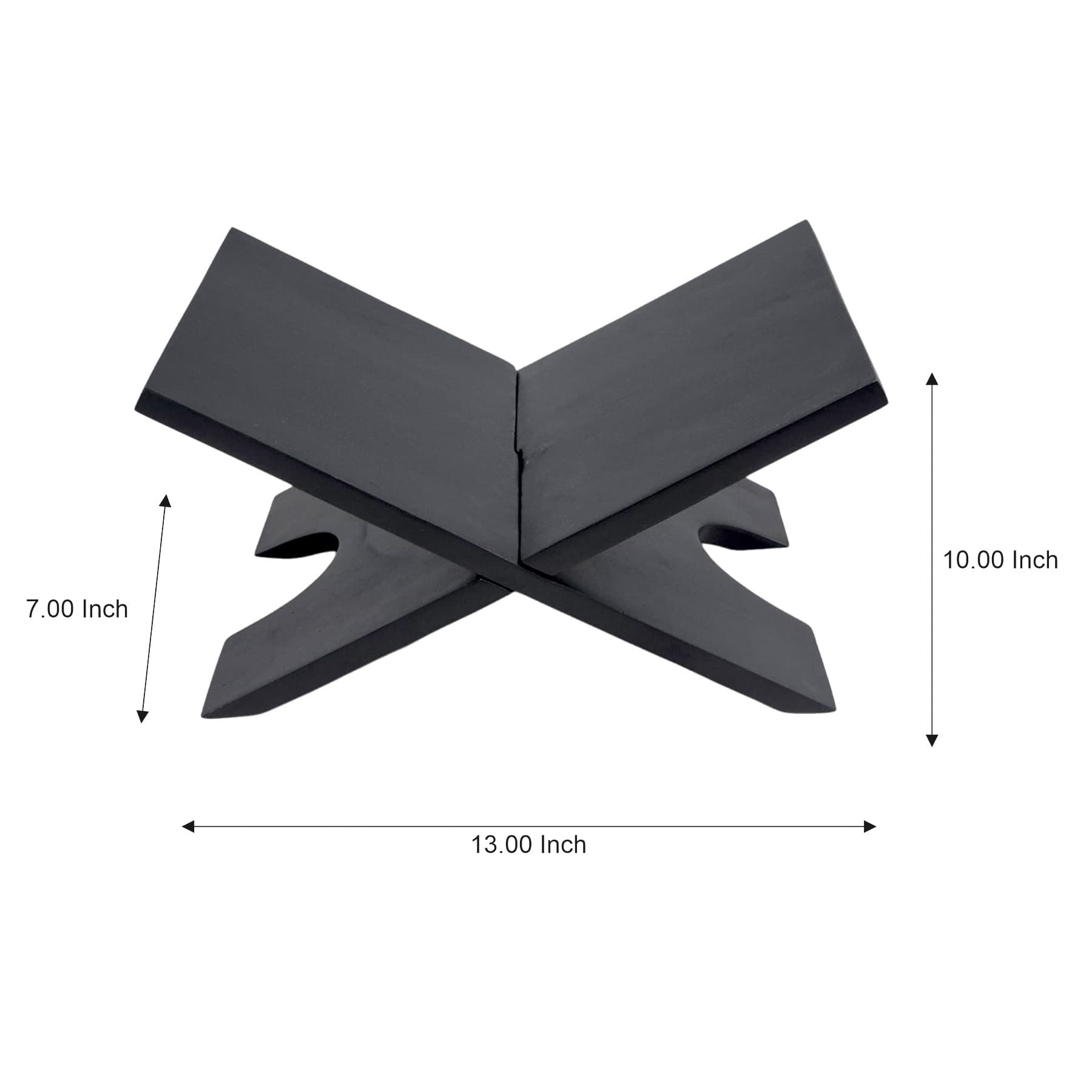 Wooden Black Easel Book Holder, 13x10