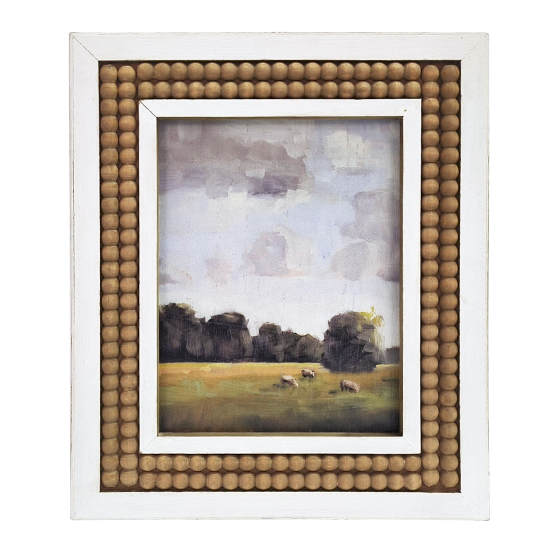 Honeybloom White Table Decor, 9.5"