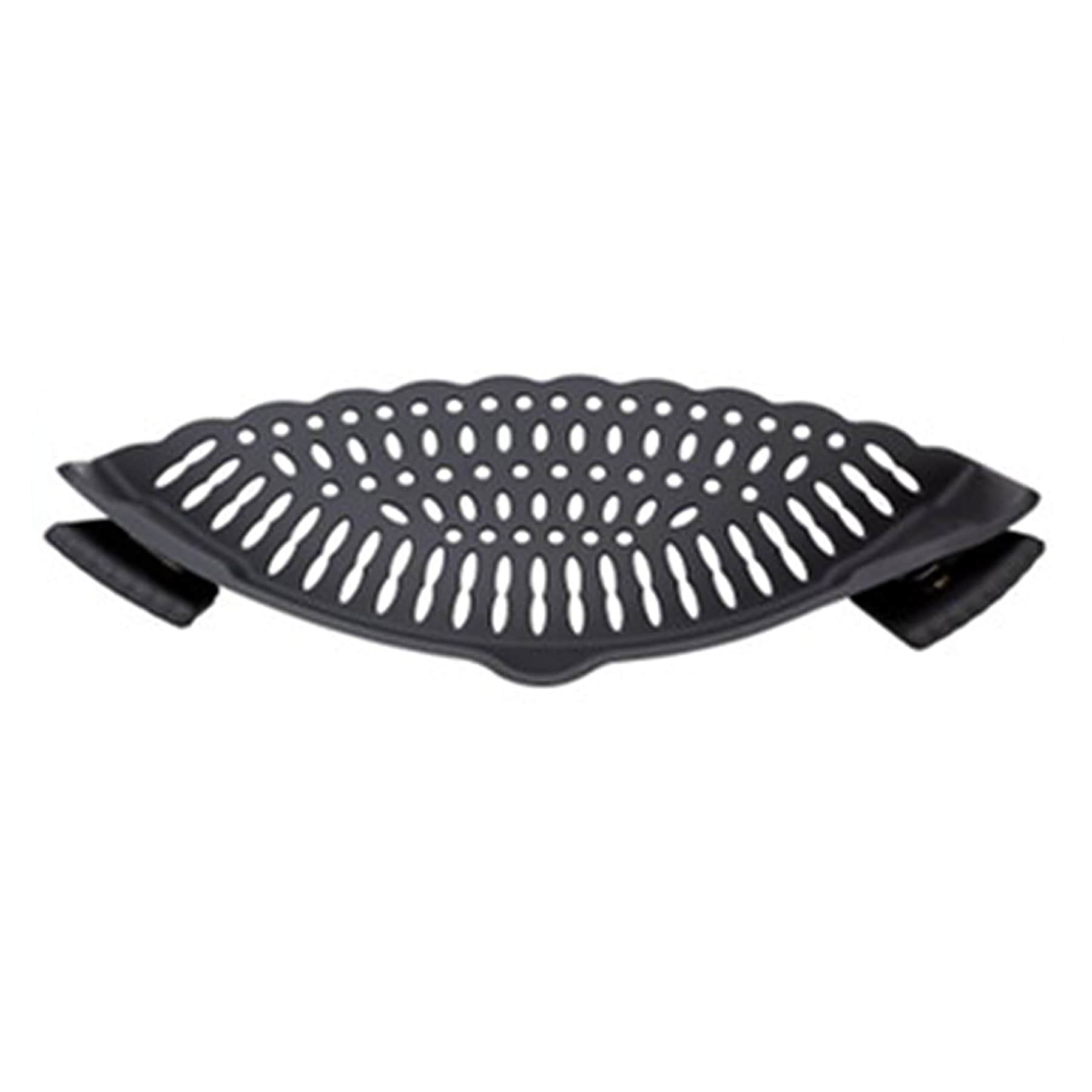 Silicone Snap Strainer Grey