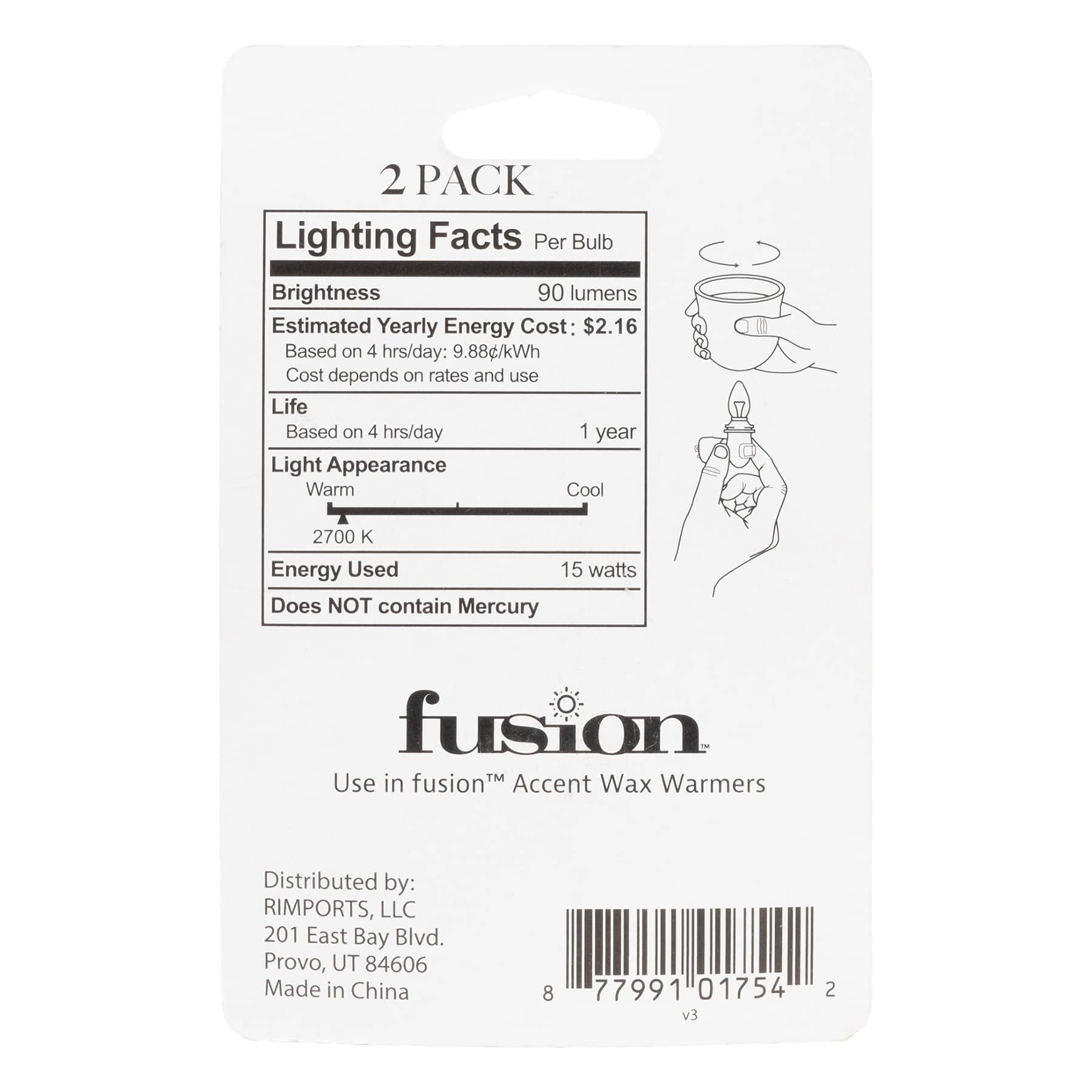 2-Pack Replacement Bulb