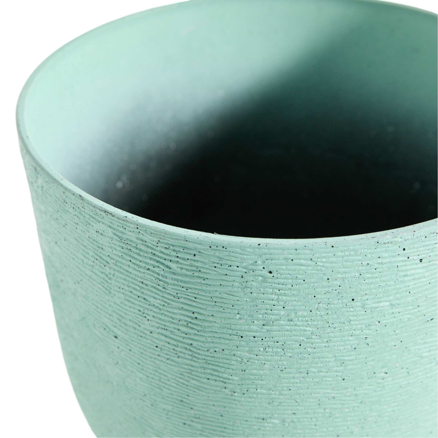 Sunny Club Green Planter, 16"