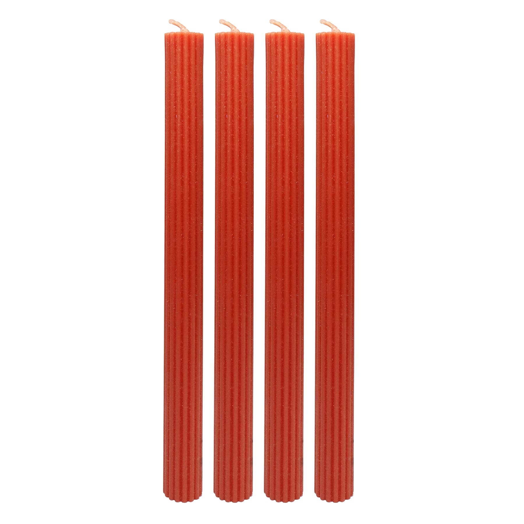 Tracey Boyd 4-Pack Terracotta Unscented Taper Candles, 10"