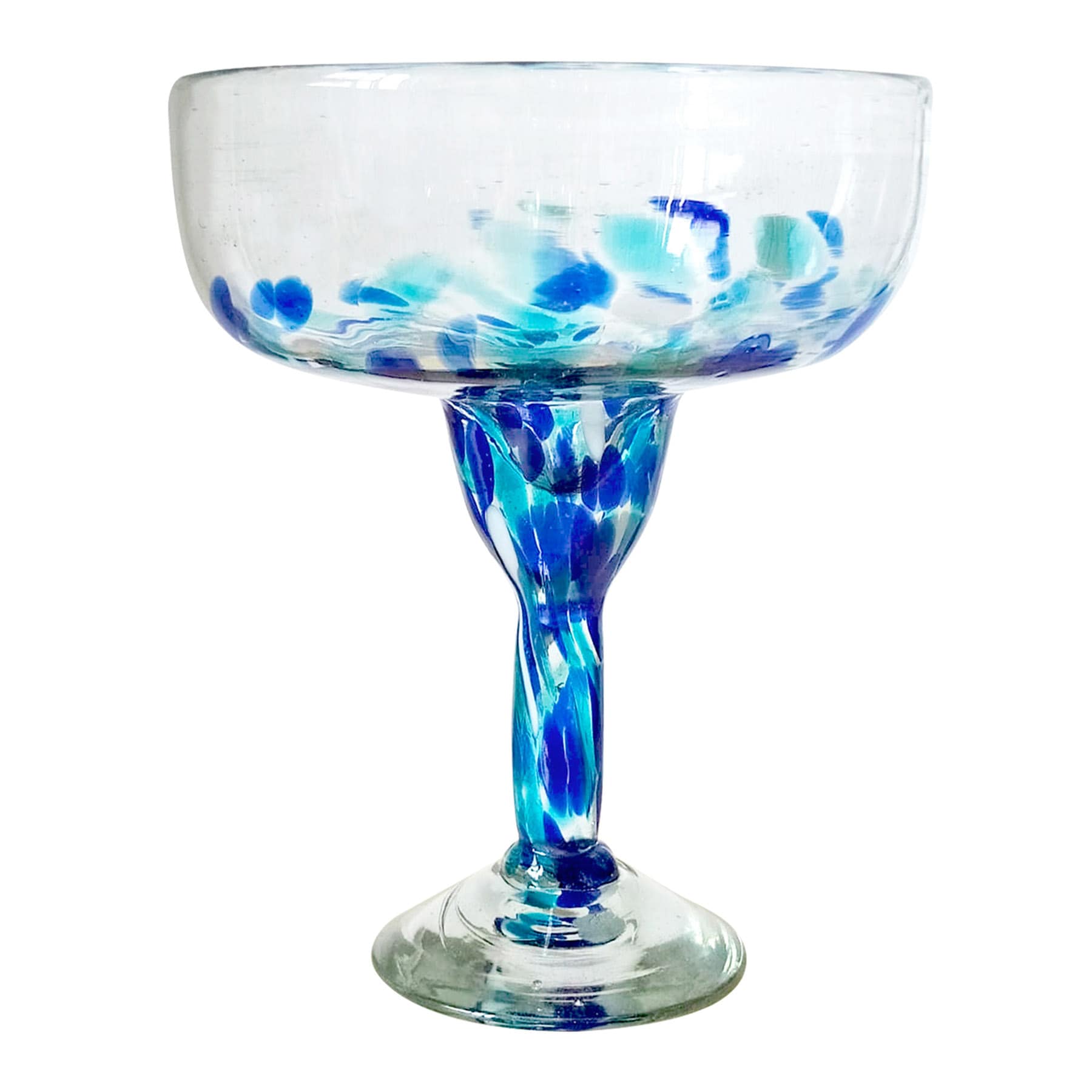Recycled Glass Margarita Glass