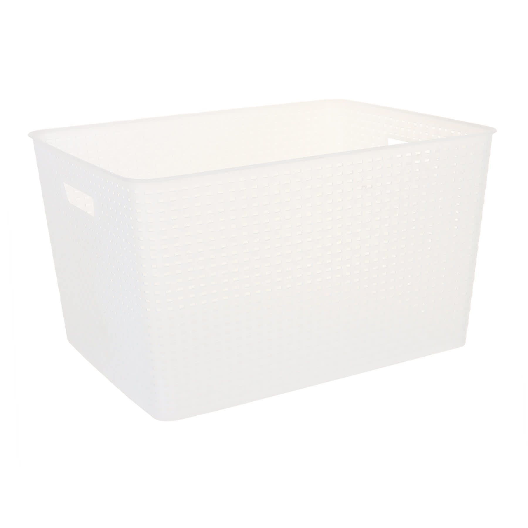Crossover Weave Basket XXL Clear
