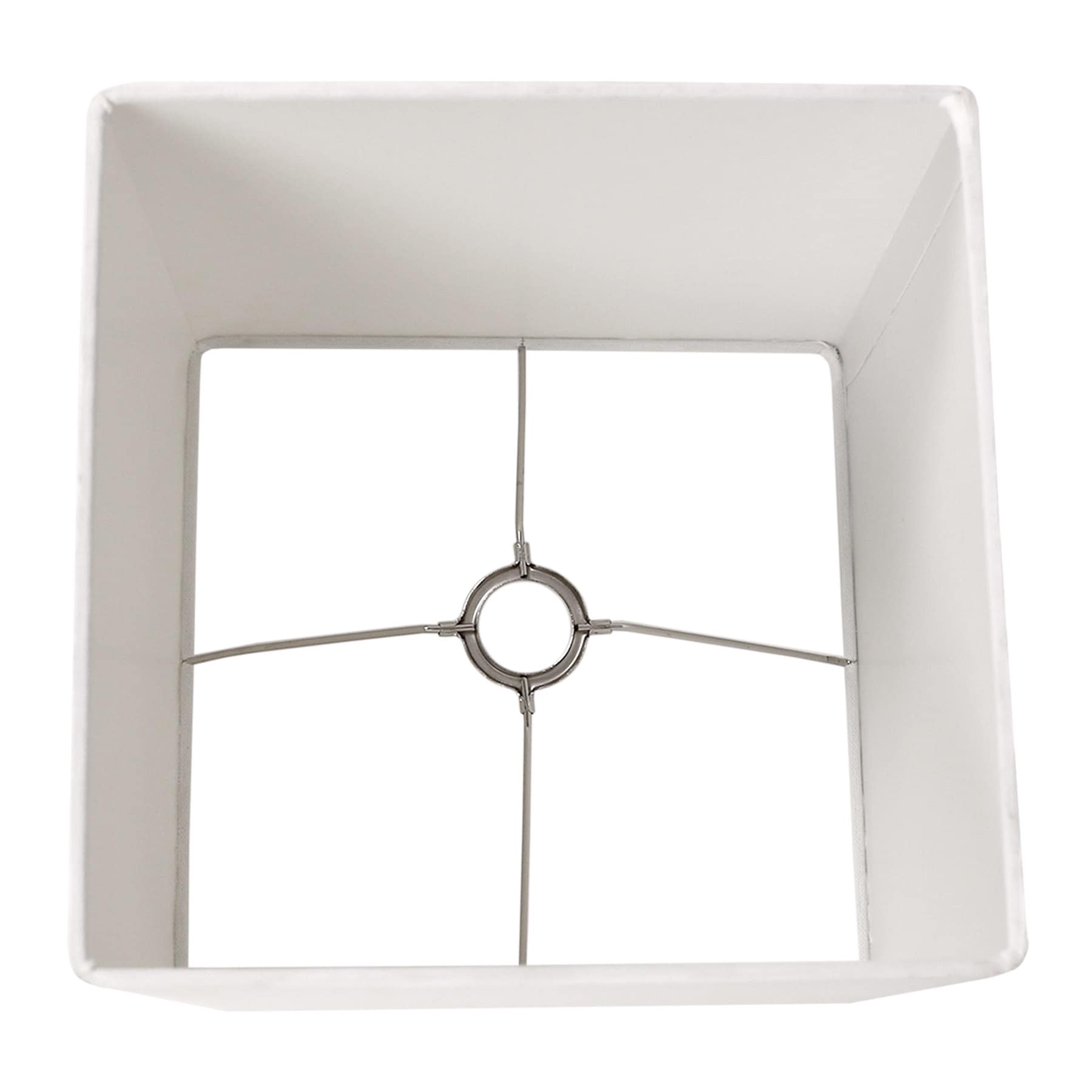 White Square Small Table Lamp Shade, 10x10x10