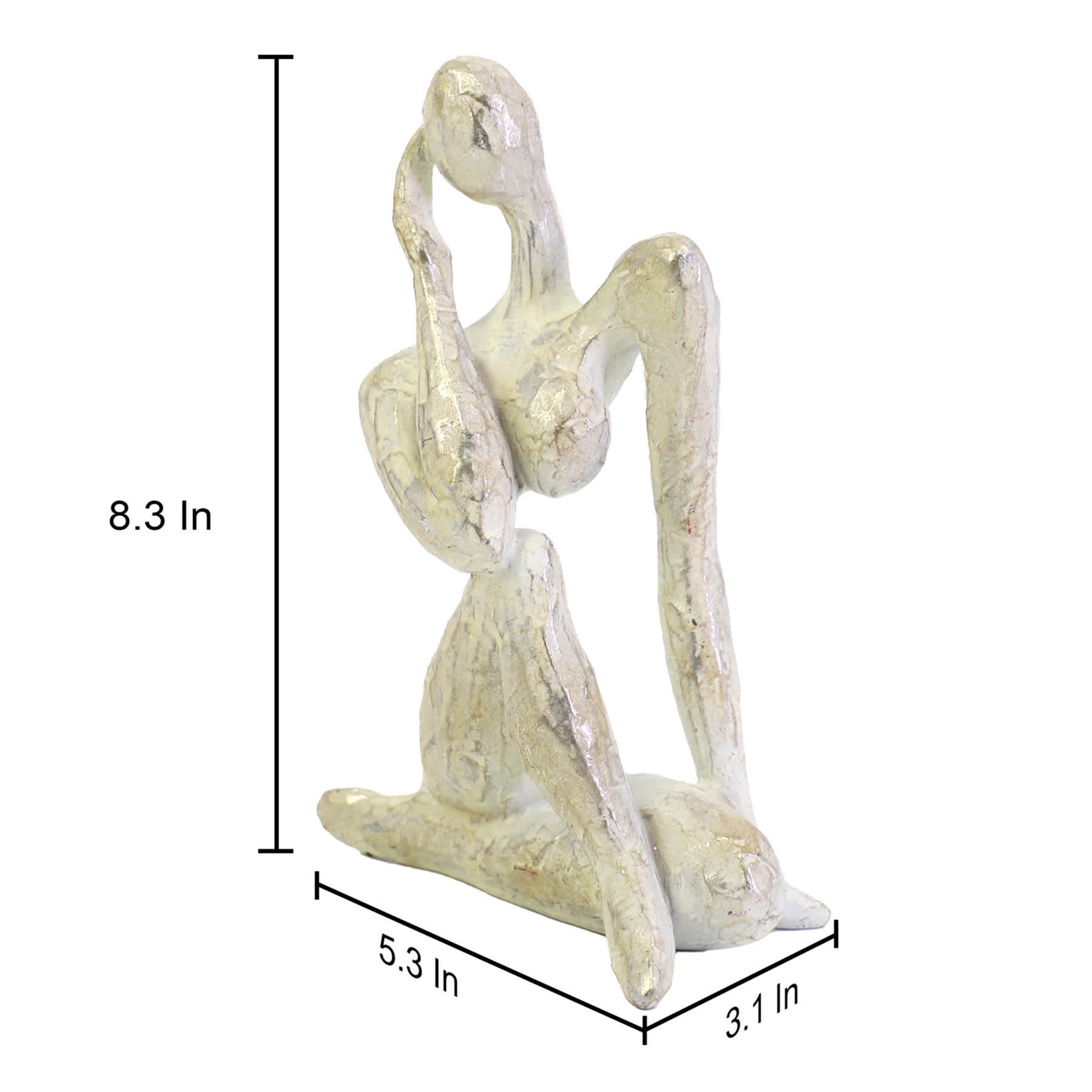 Thinking Woman Figurine, 5x8