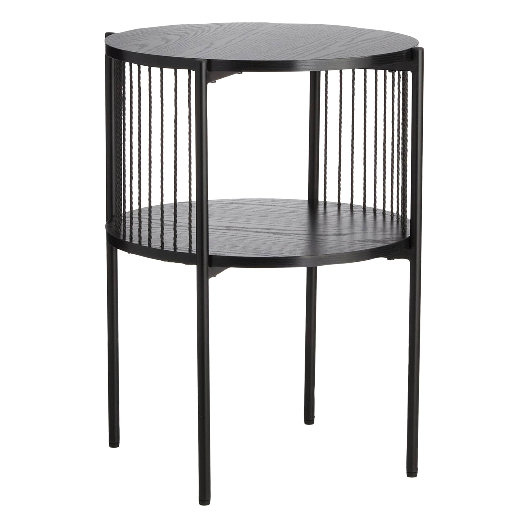 Crosby St. Xander Accent Table, Black