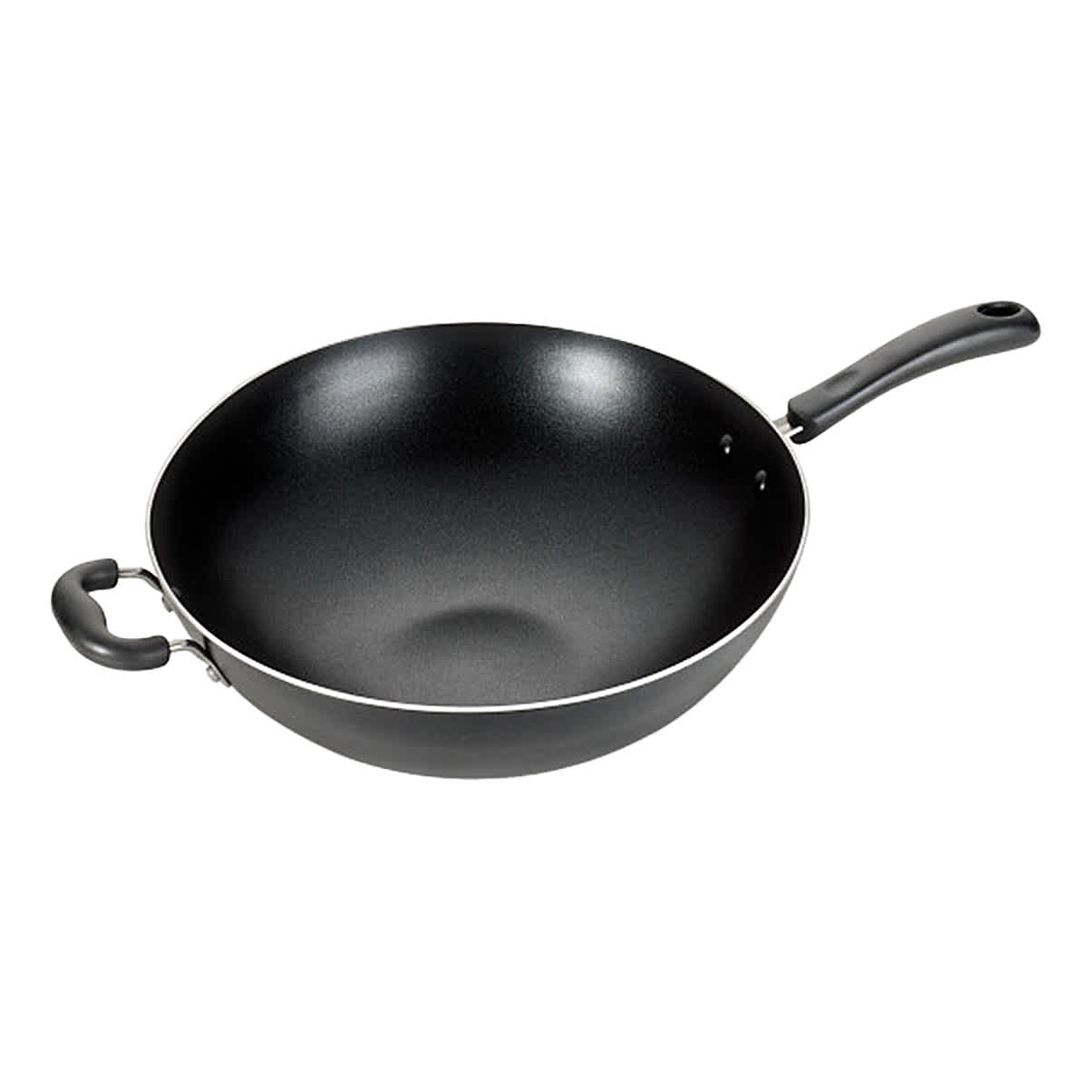 T-Fal Essentials Black Wok, 14"