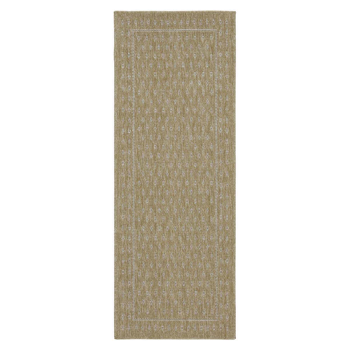 (E525) Honeybloom Fairhaven Faux Jute Outdoor Runner, 2x6