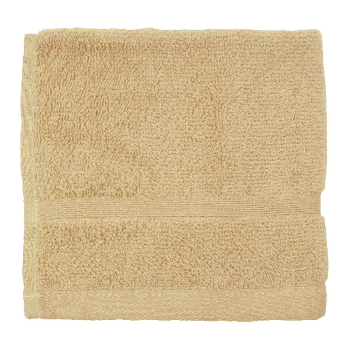 Essential Solid Yellow Washcloth, 13"