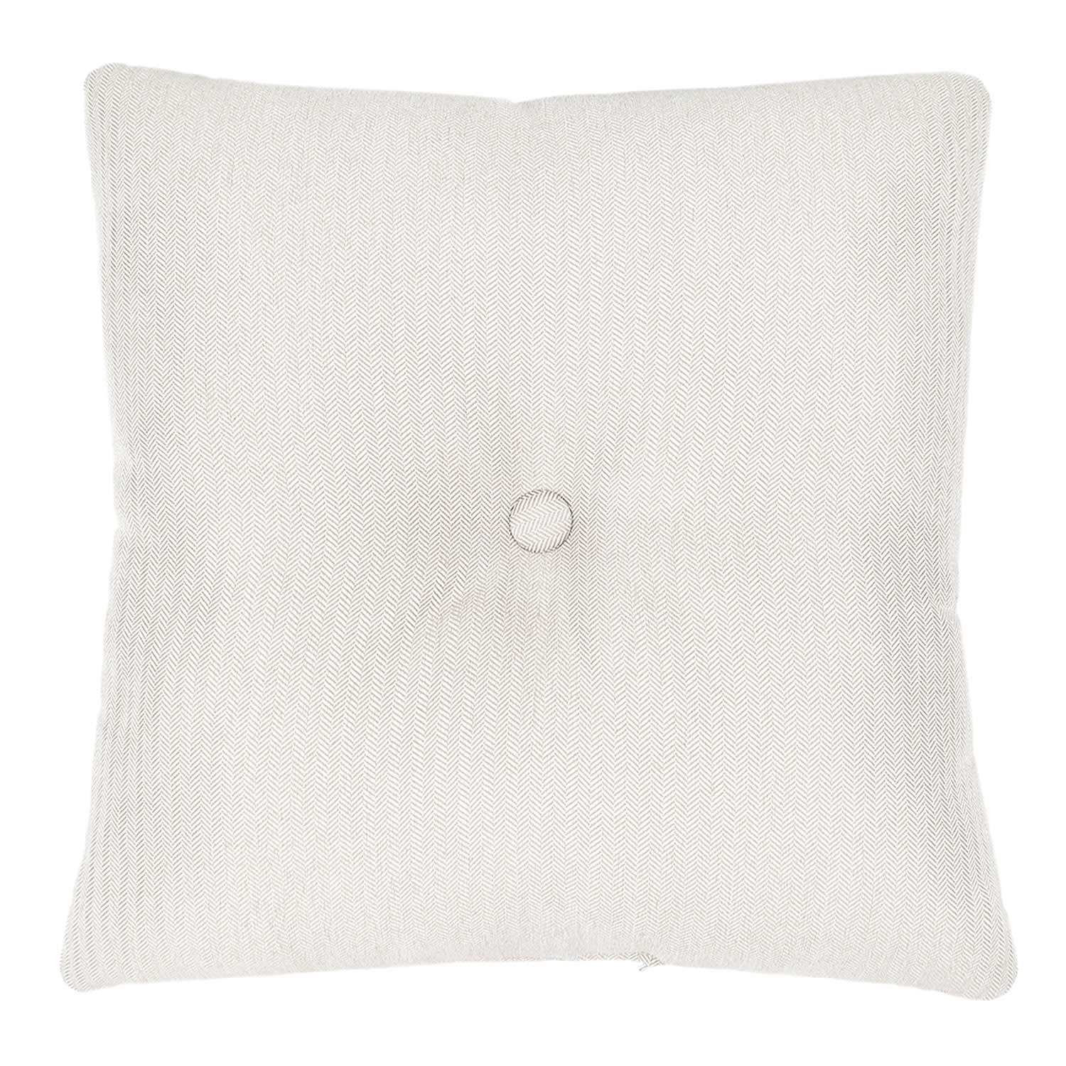 Tristan Heather White Premium Outdoor Tufted Back Cushion