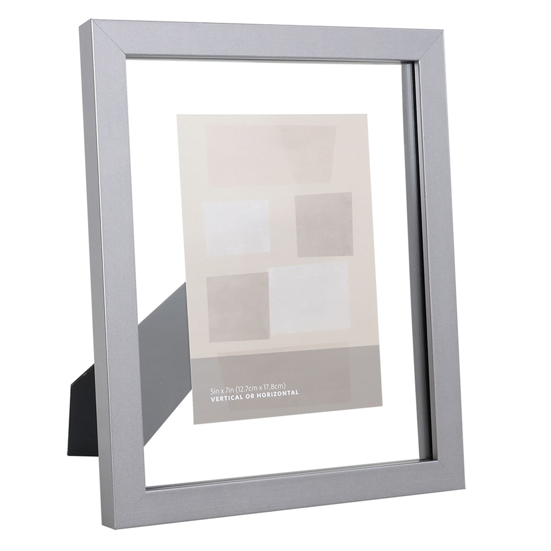 Gunmetal Tabletop Picture Frame, 8x10