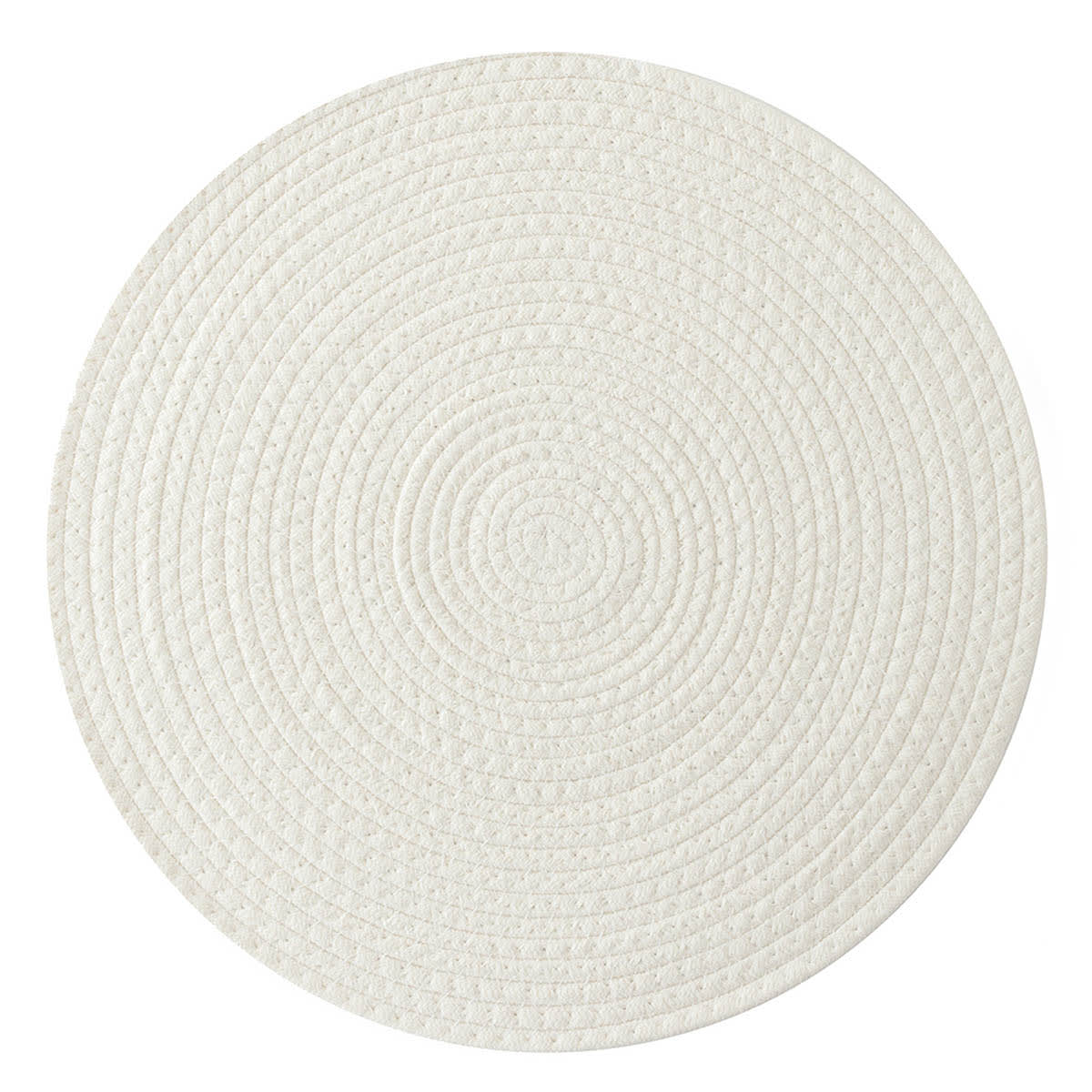 Avilla Ivory Round Placemat, 15"