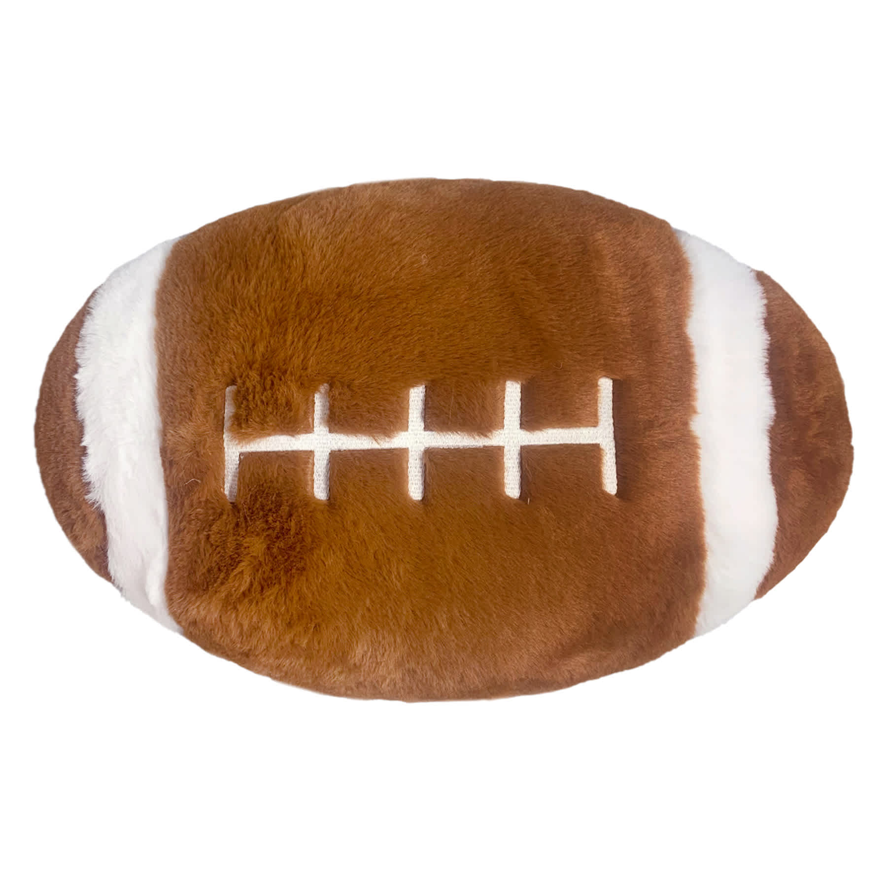 Football Shaped Throw Pillow