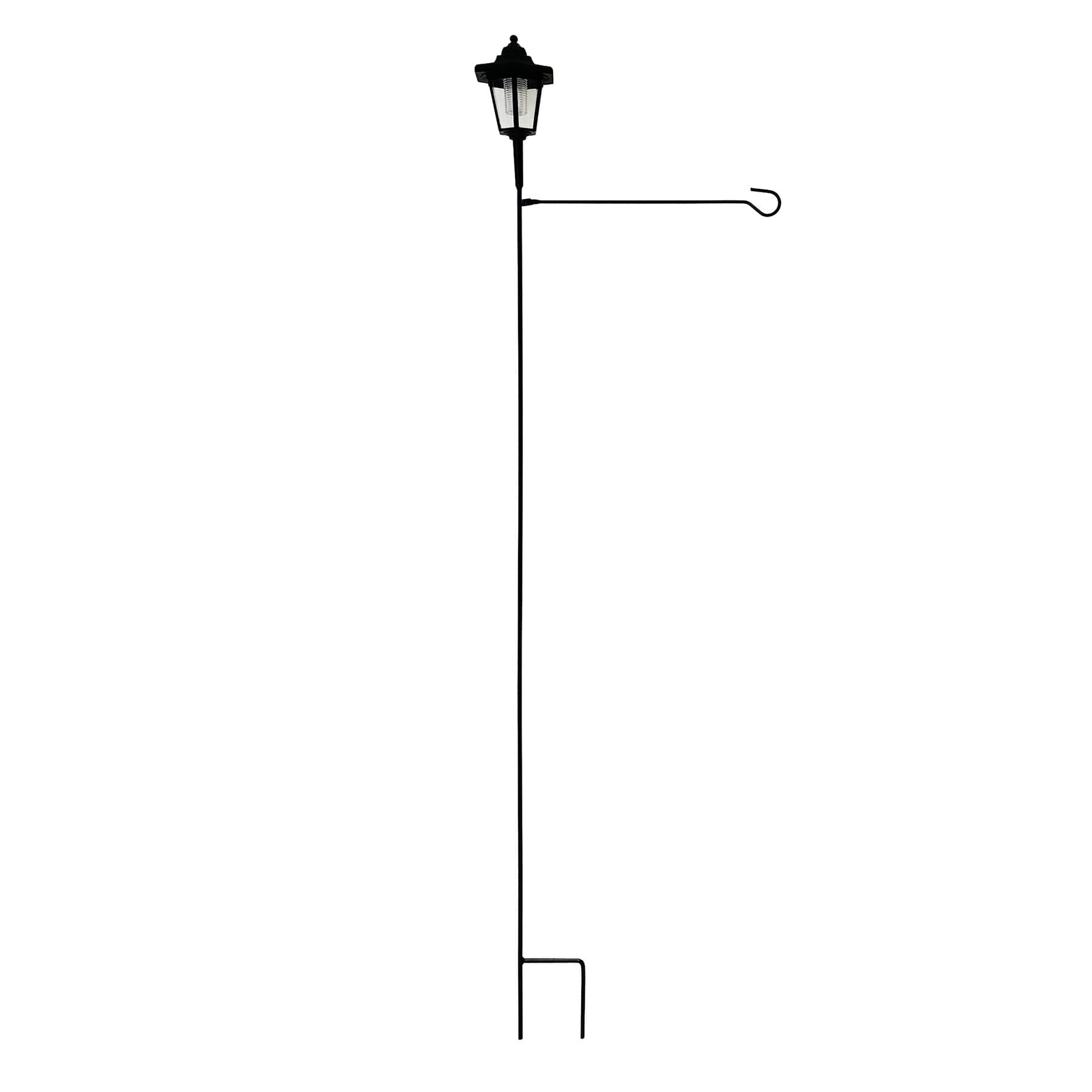 Solar Flag Holder Stake with Solar Light