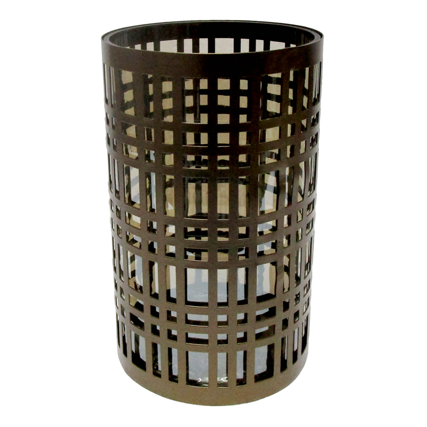 Moroccan Cutwork Hurricane Candle Holder, 8"