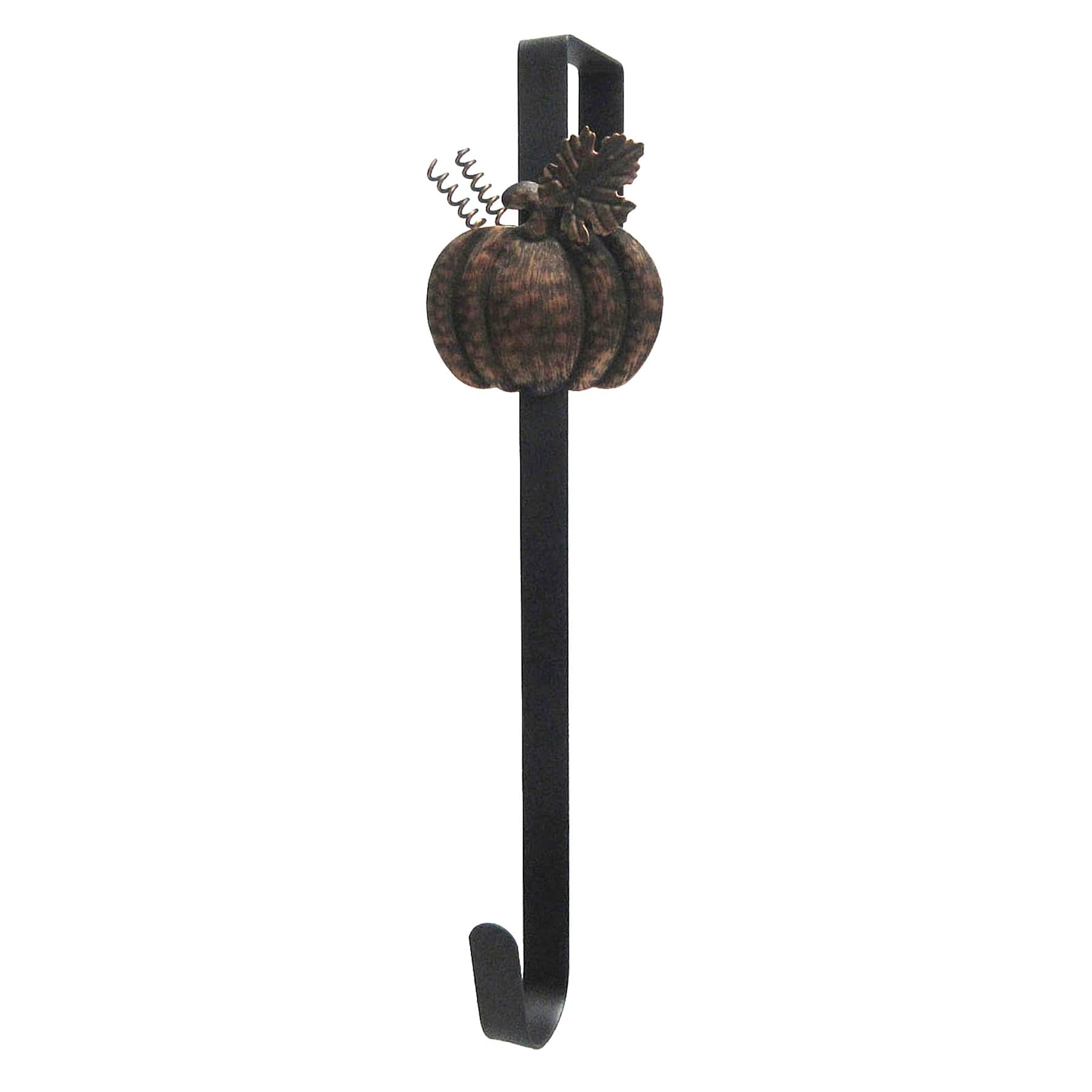 Pumpkin Over The Door Wreath Hanger, 15"