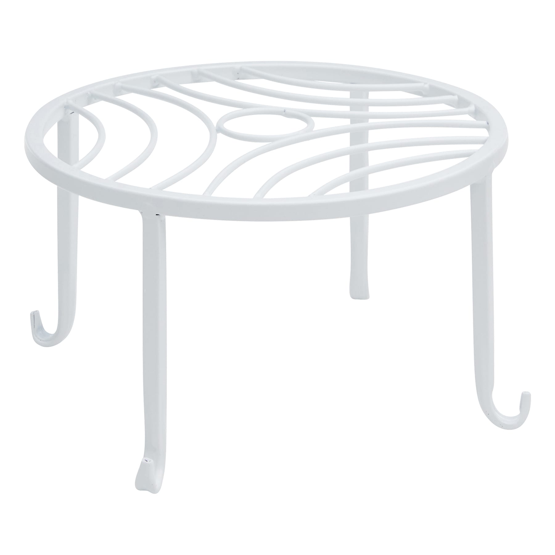 White Plant Riser, Small