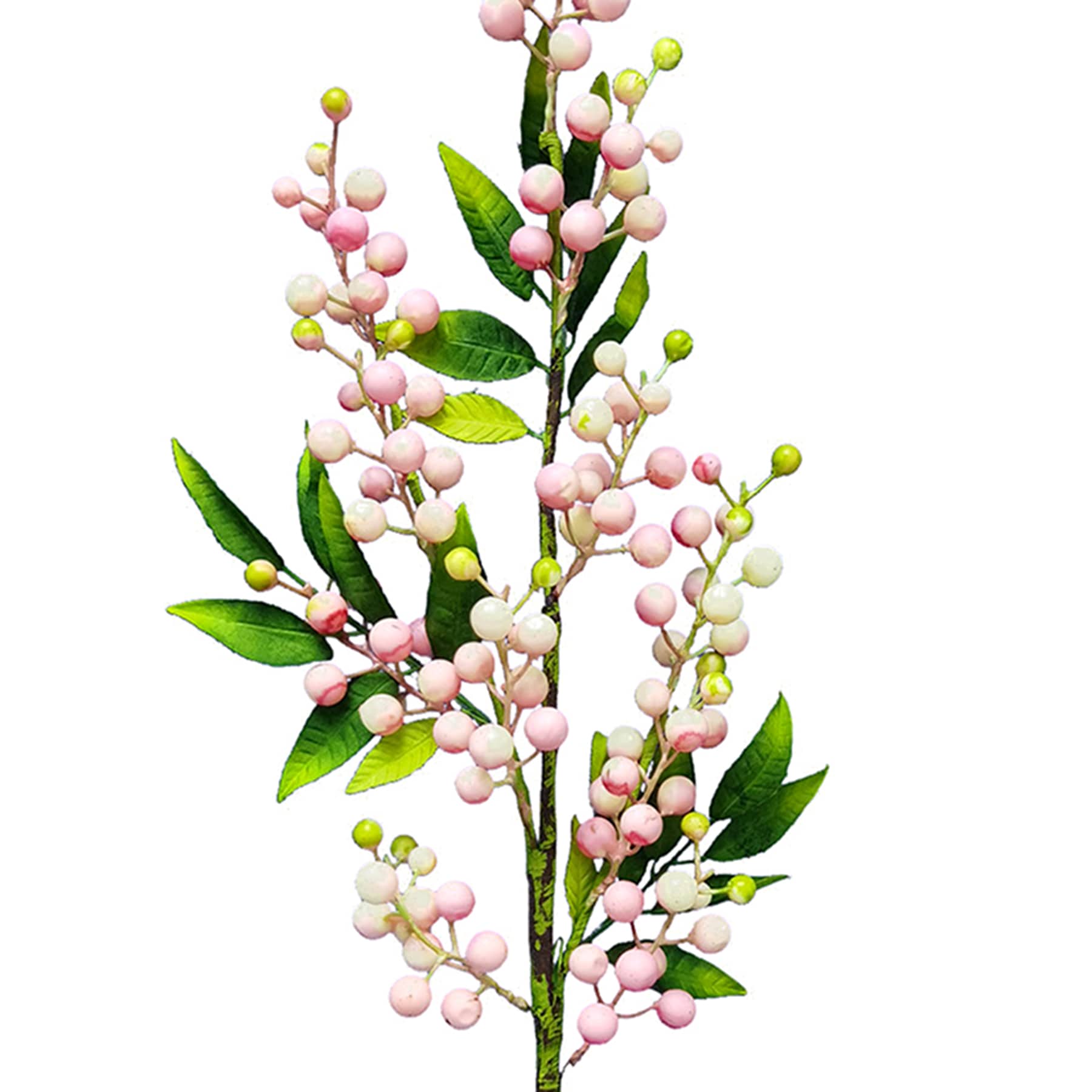 Pink Berries Floral Stem, 29"