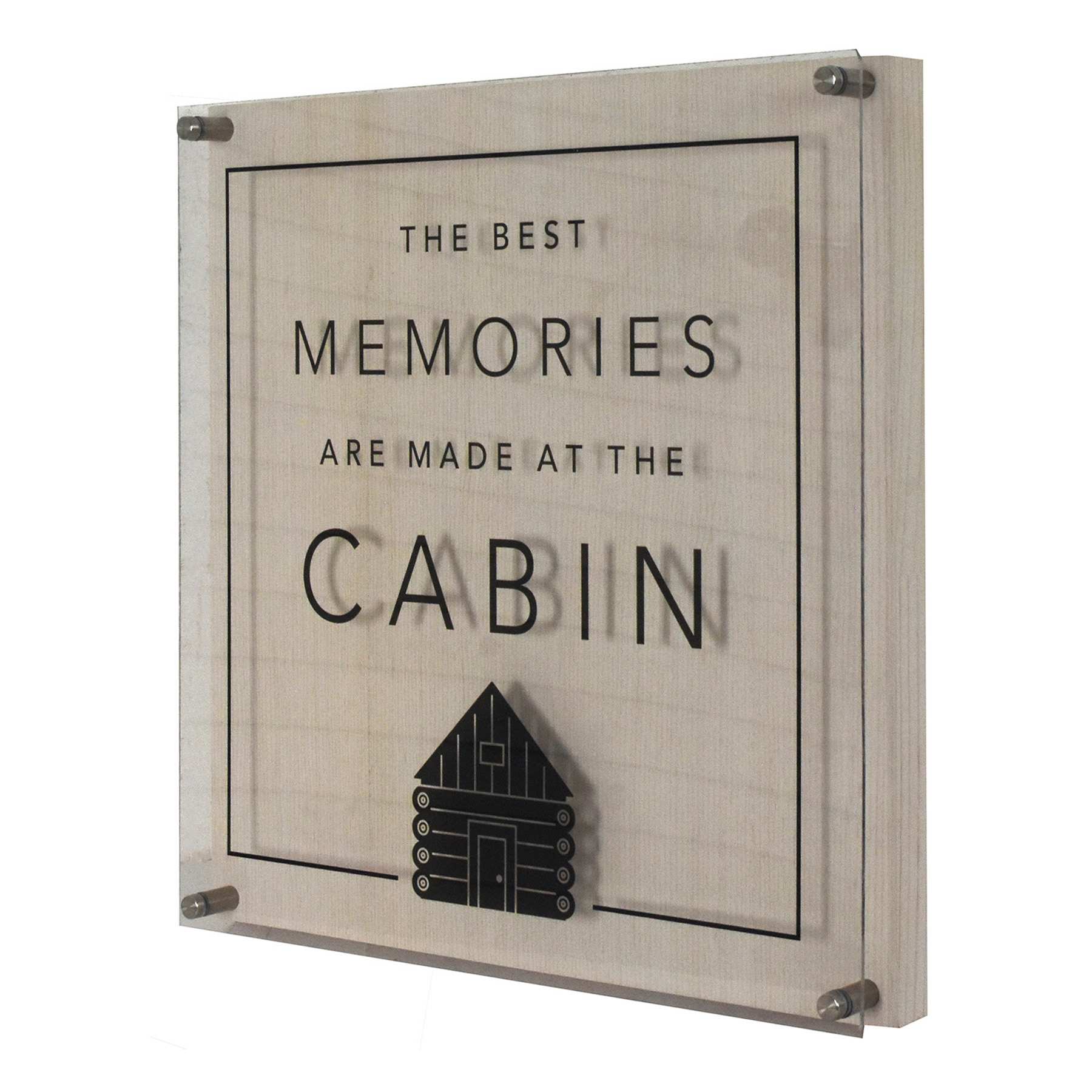 Lake & Lodge Best Memories Wall Art, 16"