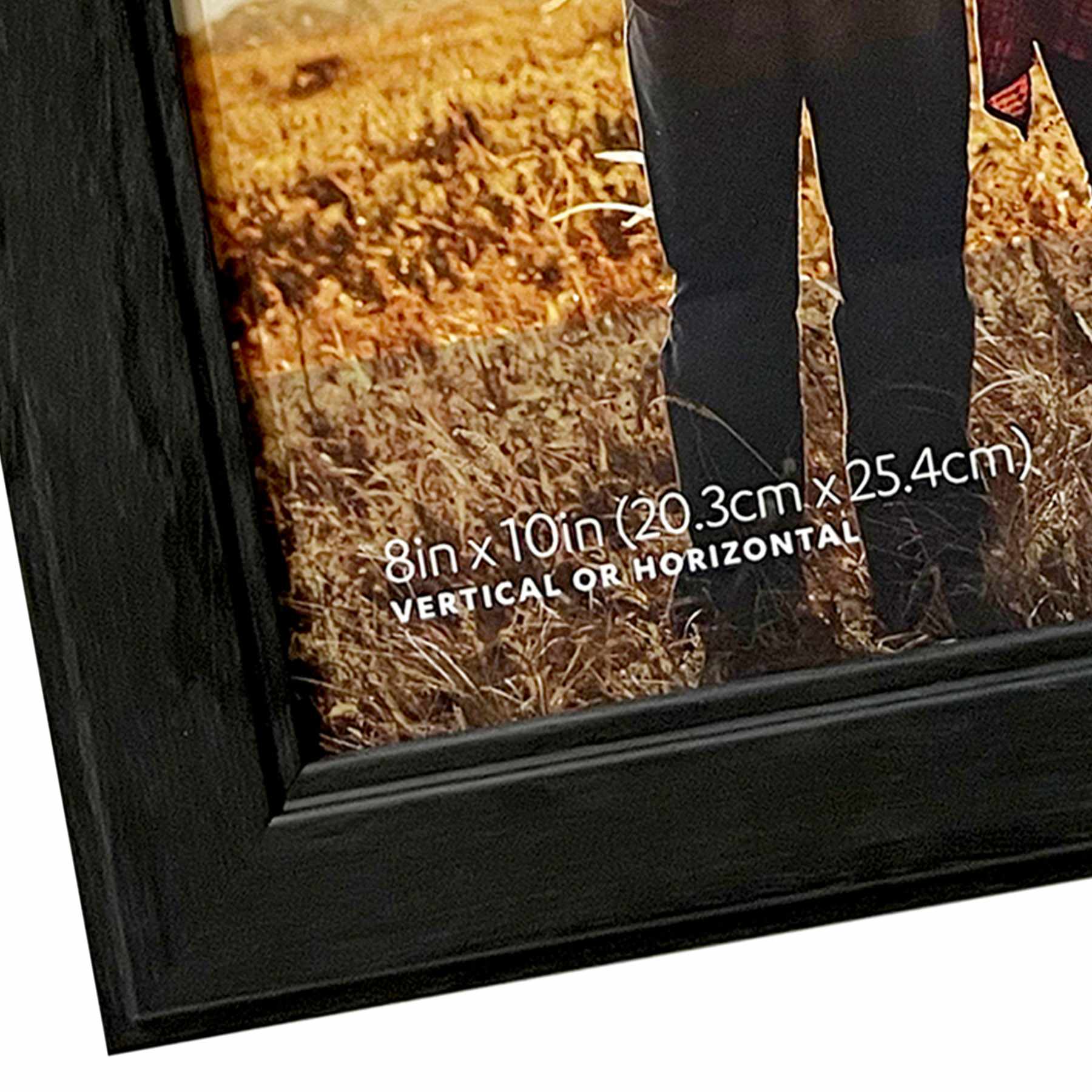 Barnwood Black Picture Frame, 8x10