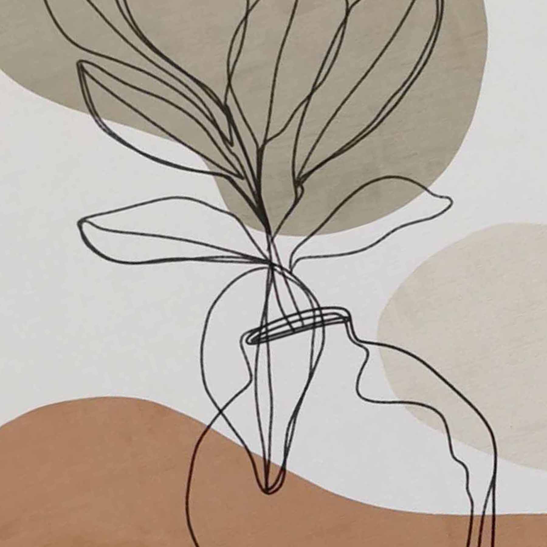 Soul Searcher Boho Botanical Canvas Wall Art, 12x16