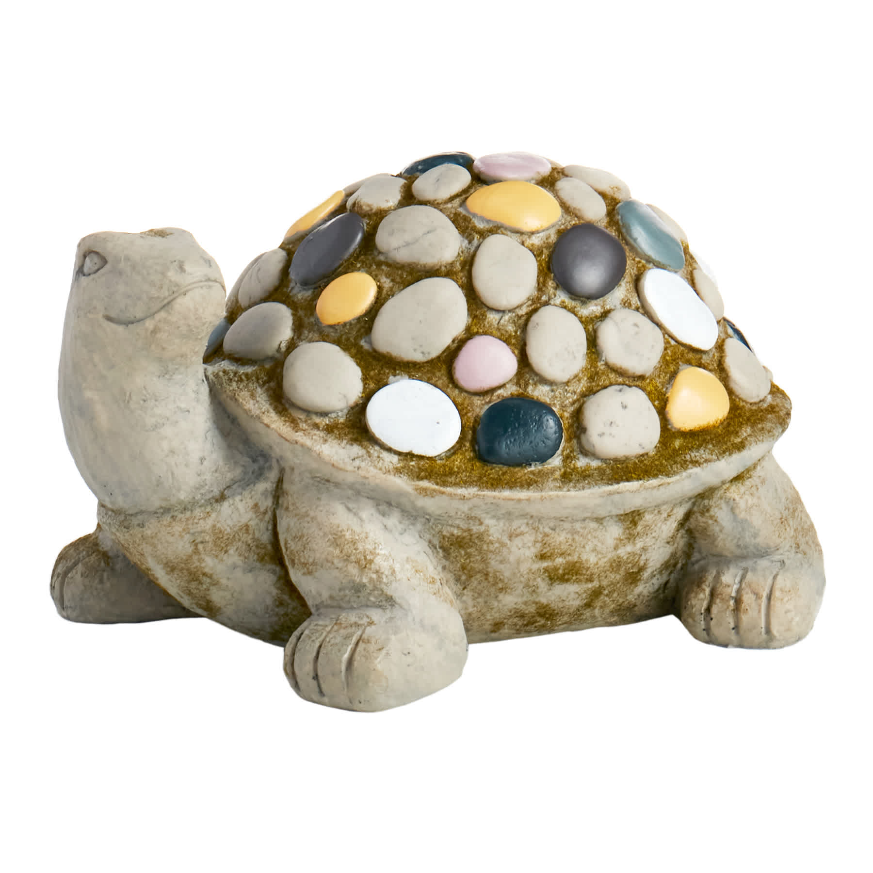 Turtle Outdoor Garden Statue, 8"