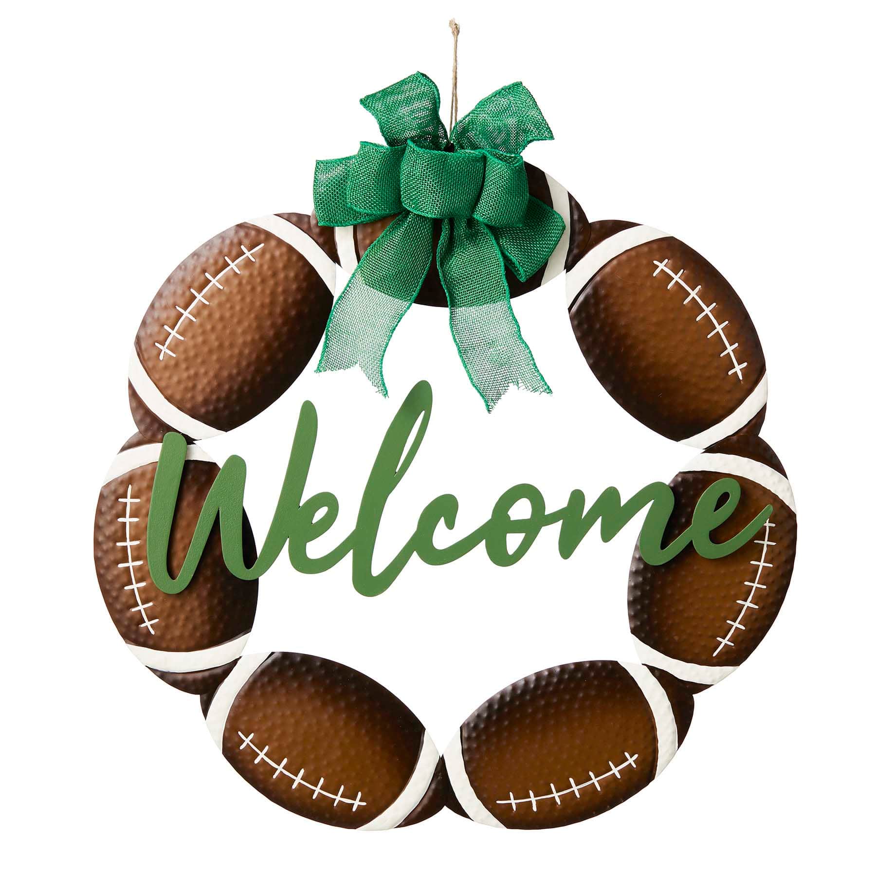 Football Wreath, 18"