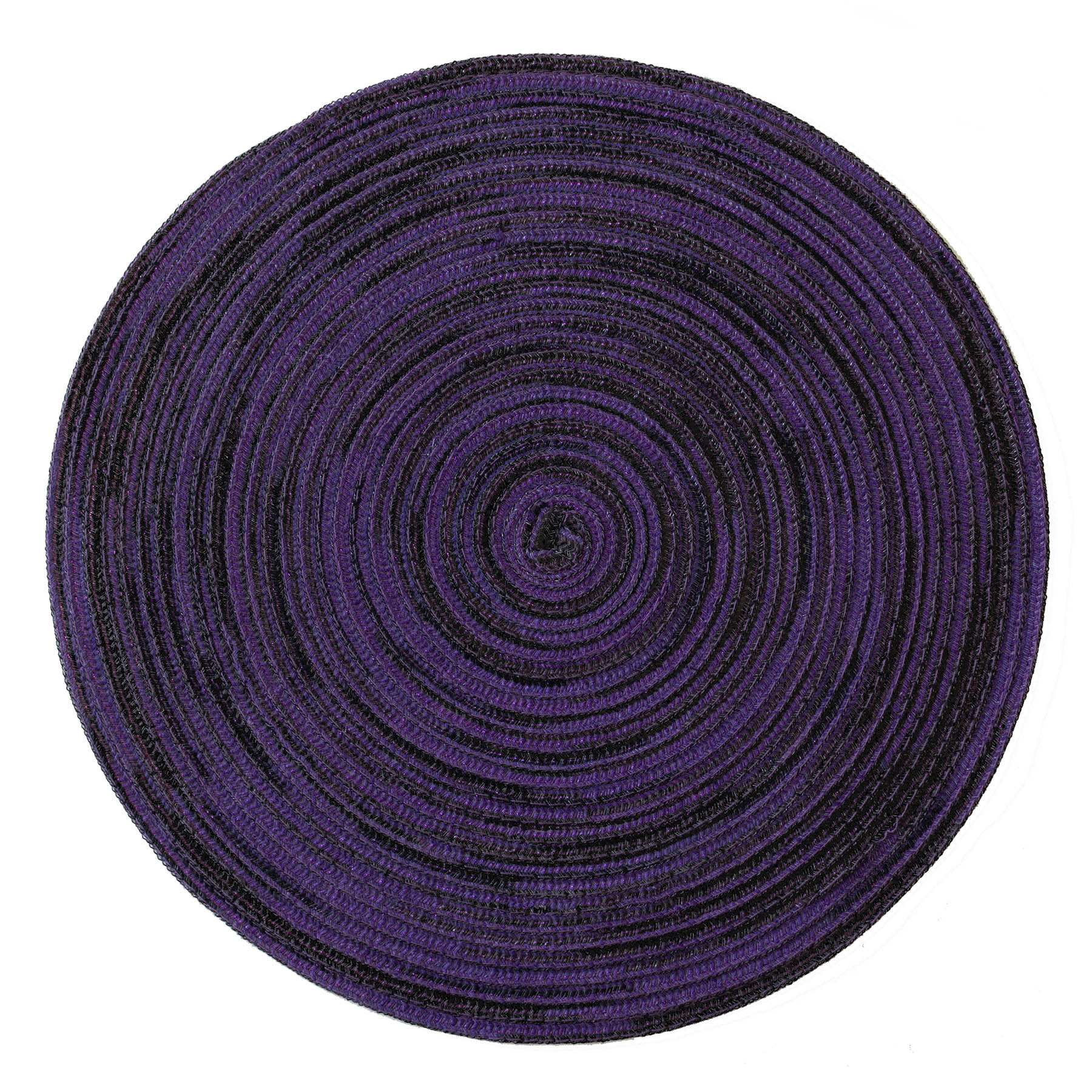 Purple & Black Placemat, 15"