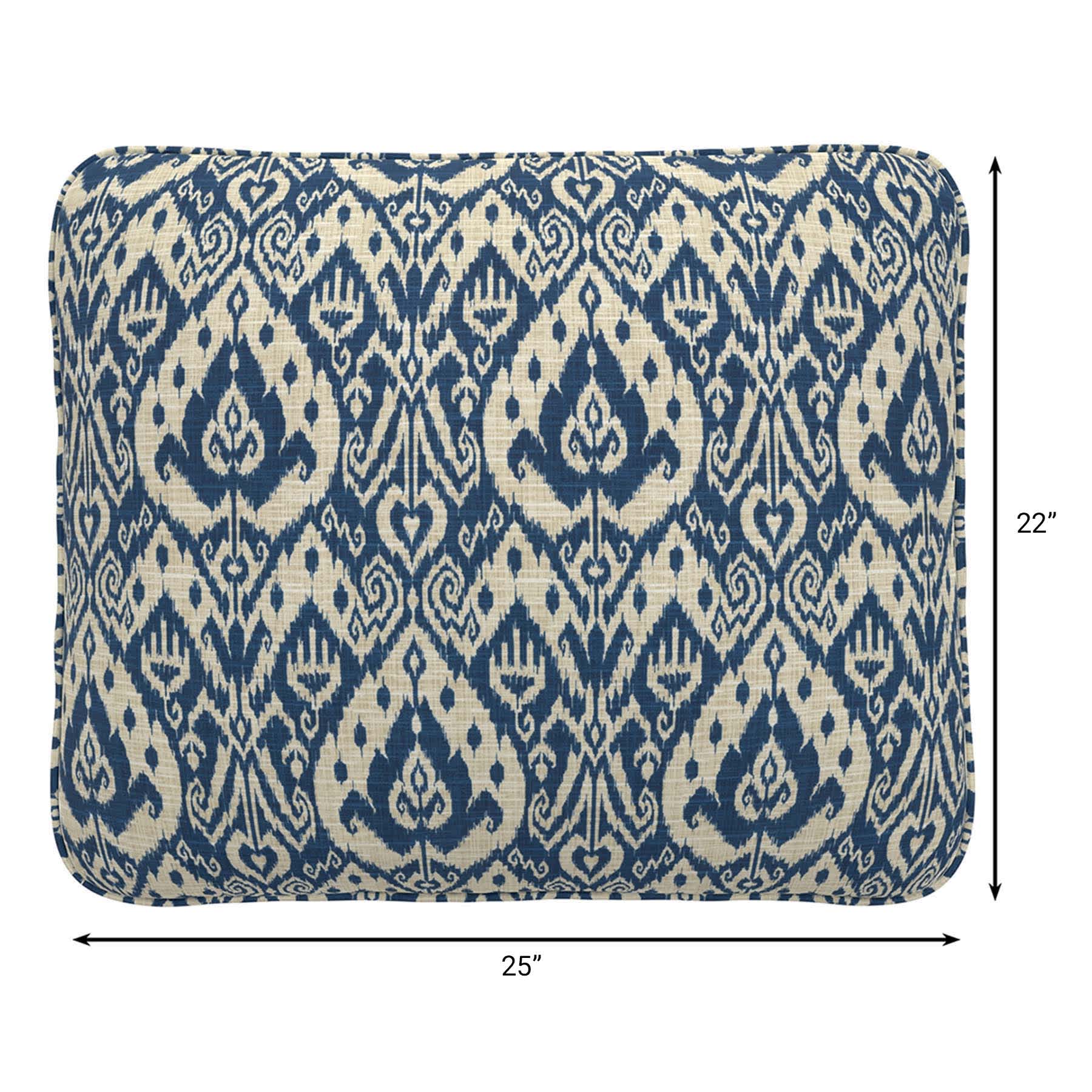 Ashmore Marine Outdoor Corded Back Cushion