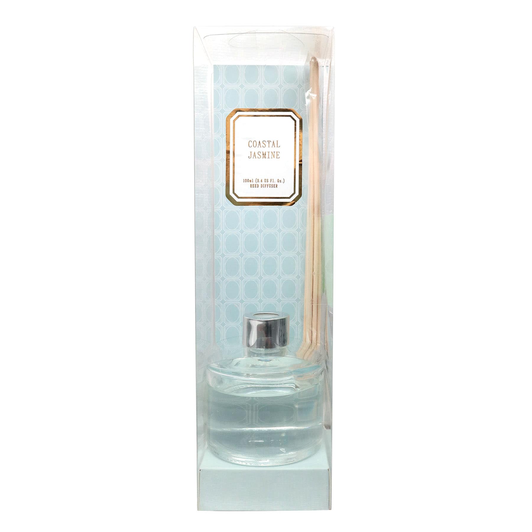 Coastal Jasmine Scented Reed Diffuser, 100ml