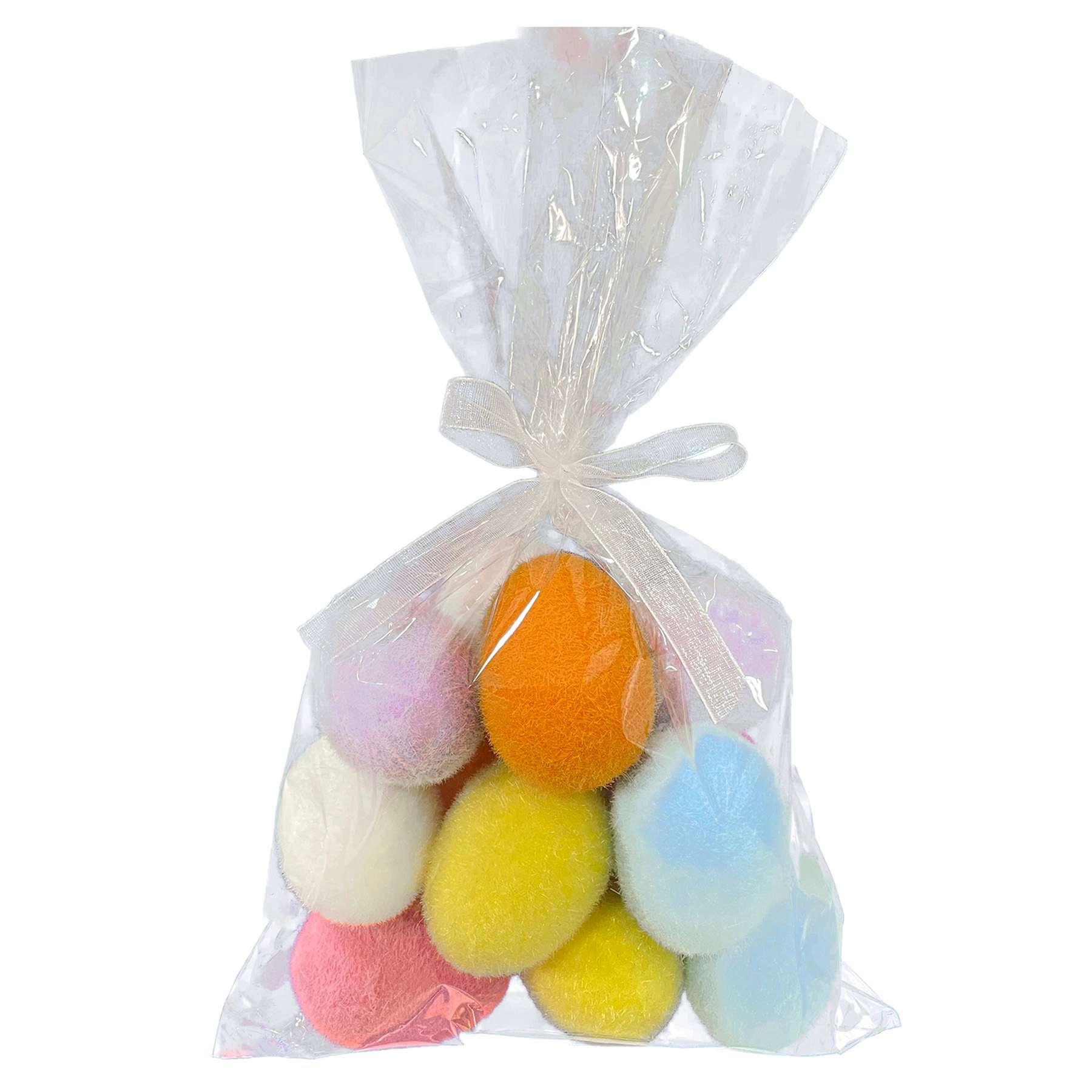 Bunny Brights 12-Count Bright Flocked Eggs
