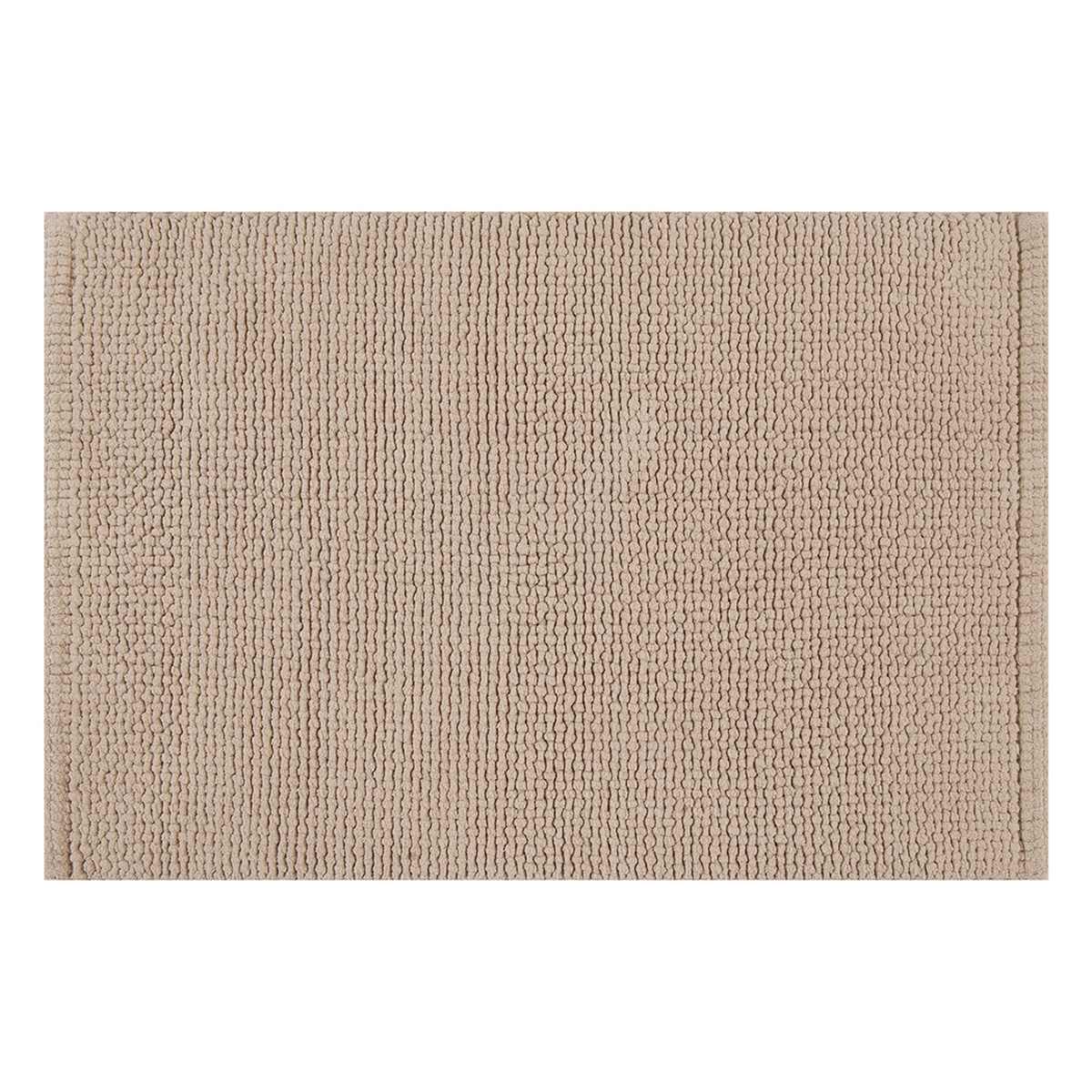 Honeybloom Grey Braided Cotton Bath Rug, 20x30