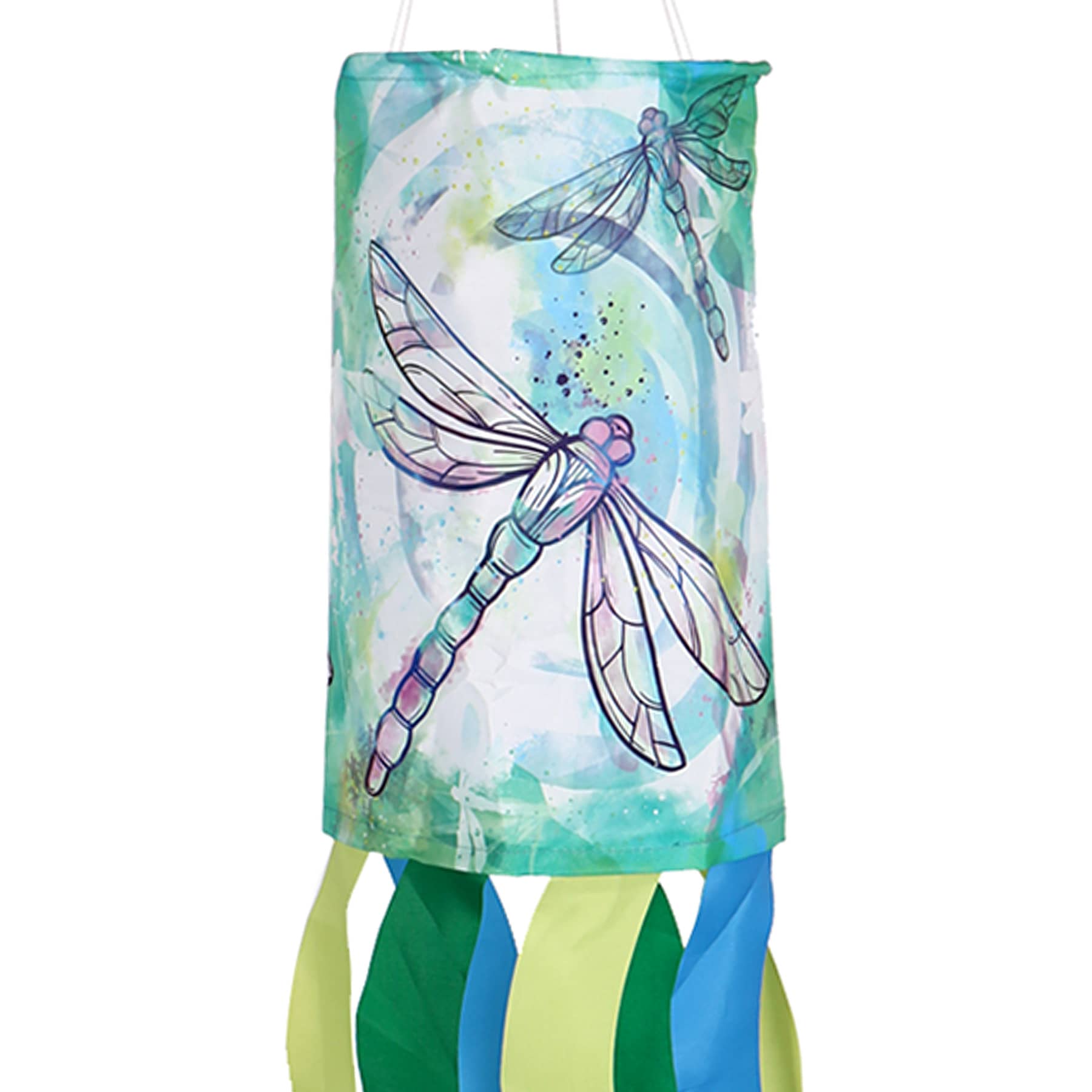 Dragonfly Hanging Windsock, 38"