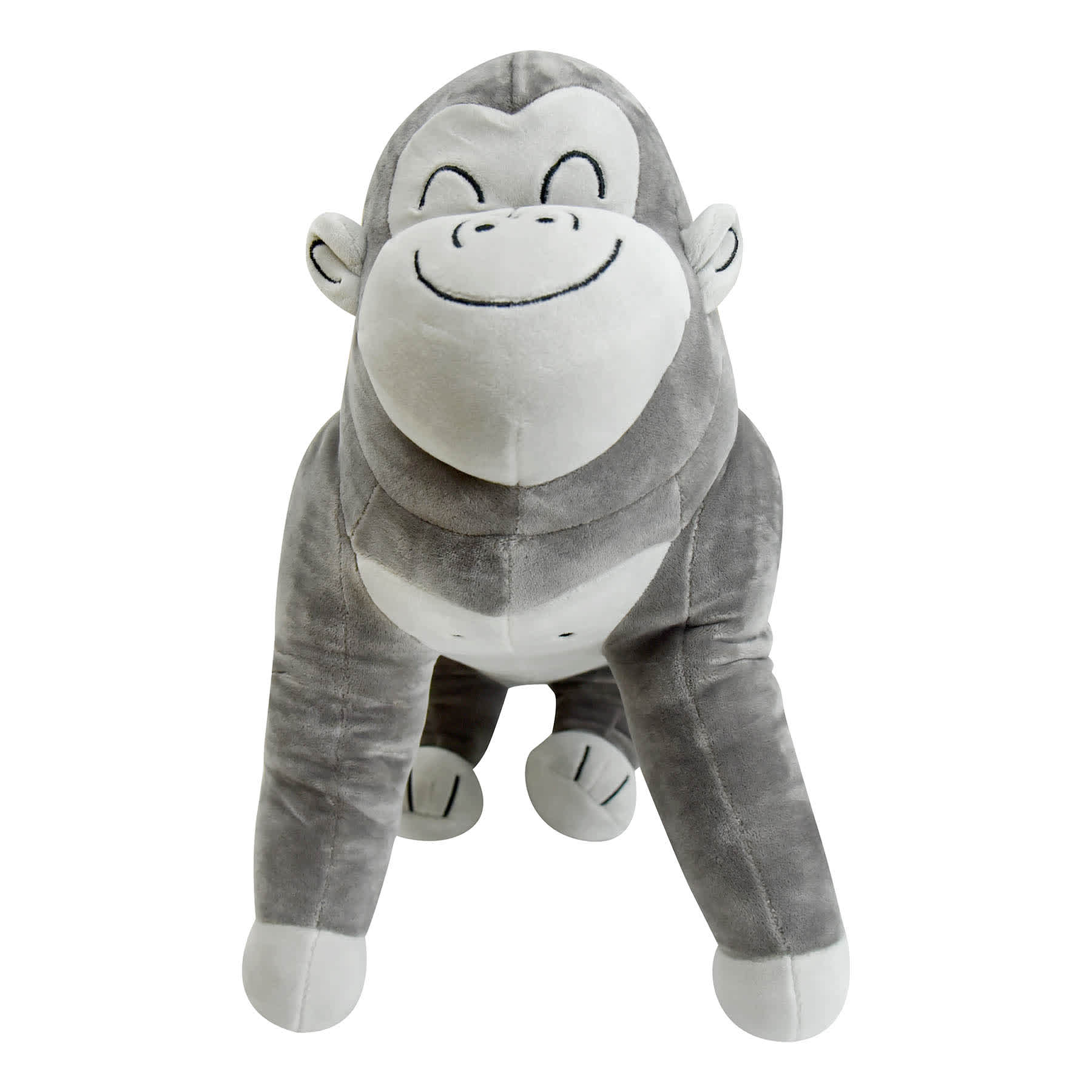 Tiny Dreamers Gorilla Plush Pillow, 15"