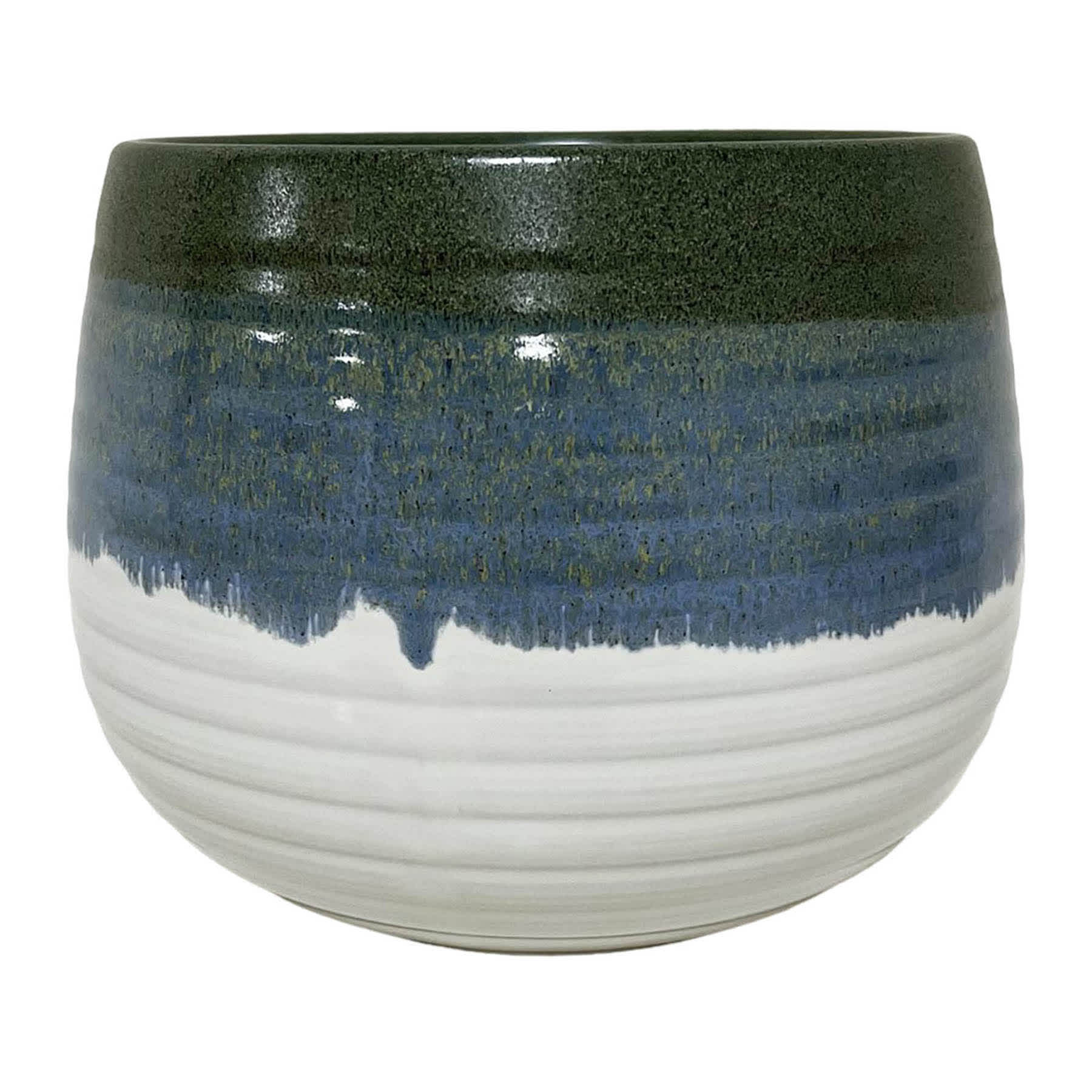 Indoor Cheryl Ombre Blue Planter, 6"