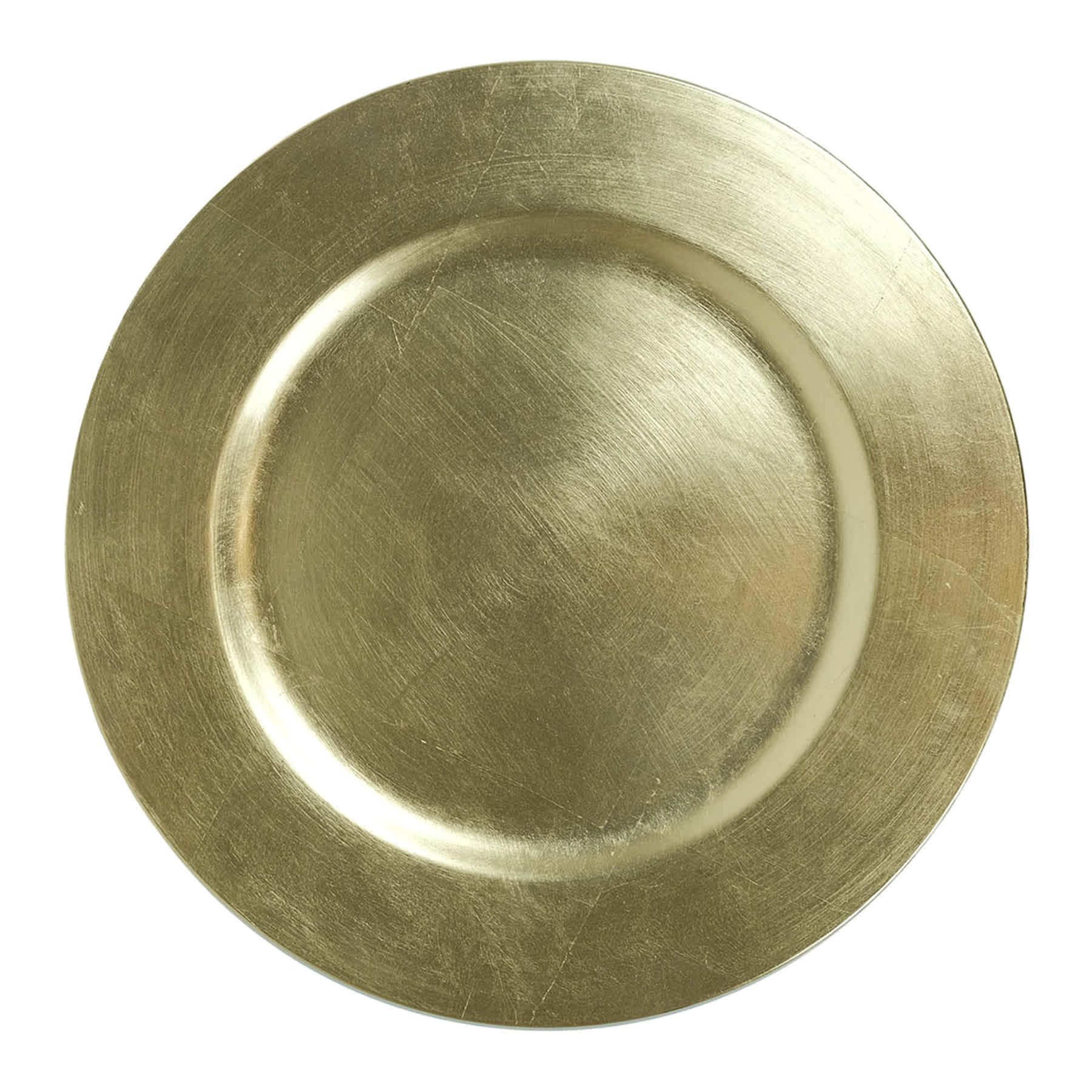 Shiny Gold Charger Plate