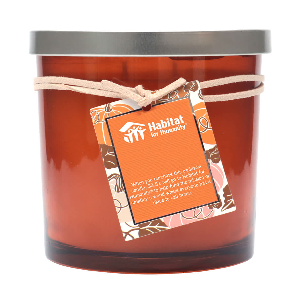 Gingered Pumpkin Creme Scented Jar Candle, 13oz